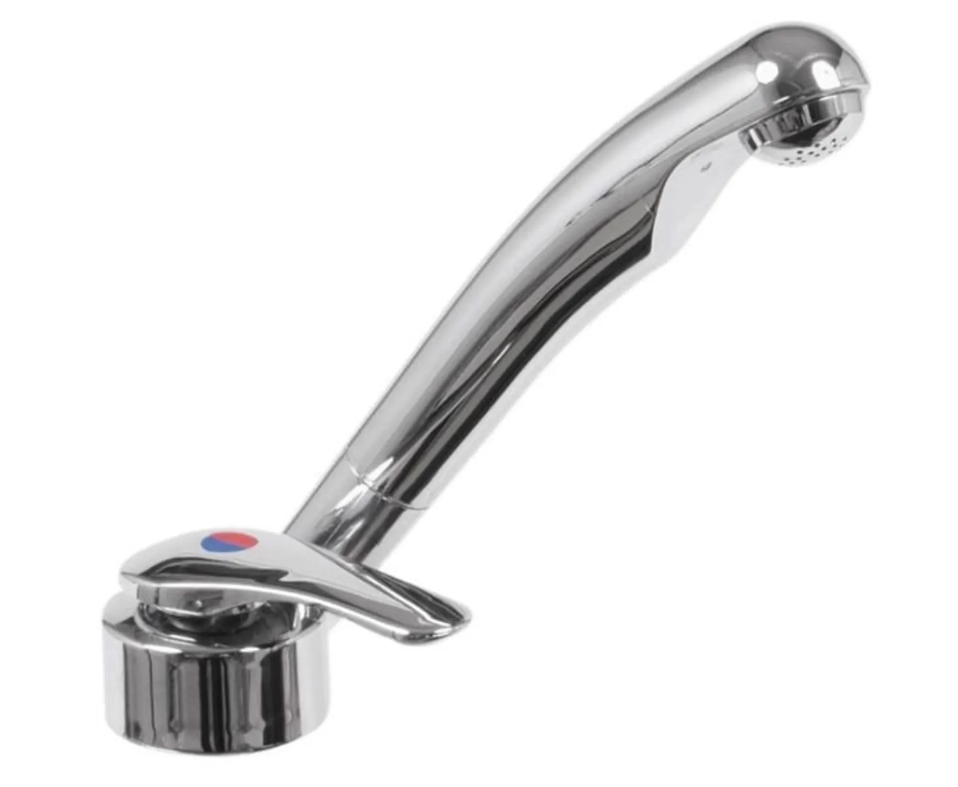 Wasserhahn Twist mit Schalter und 12mm Anschlusschrom, Uni Quick