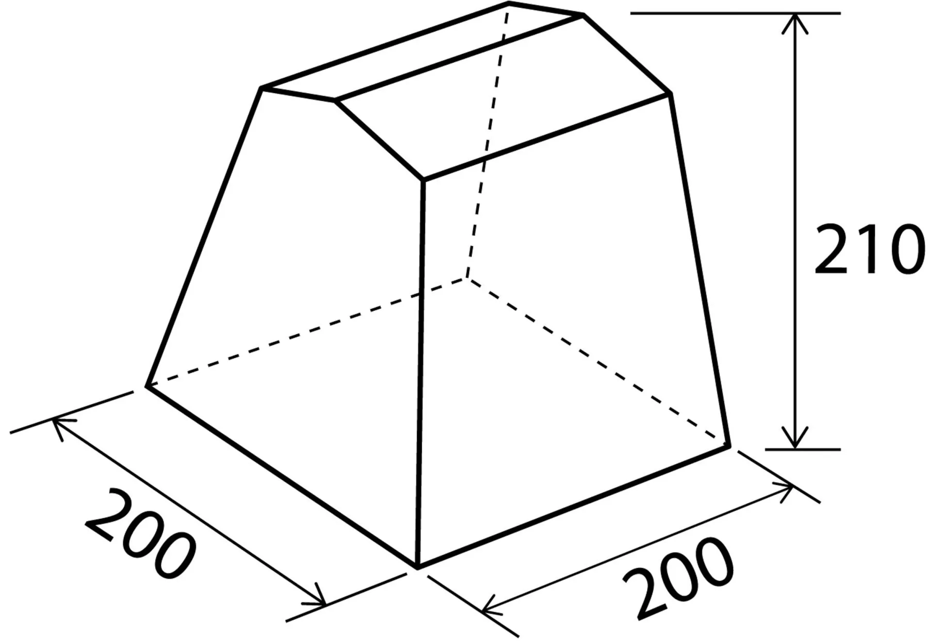 Küchenzelt Coriander 200x200