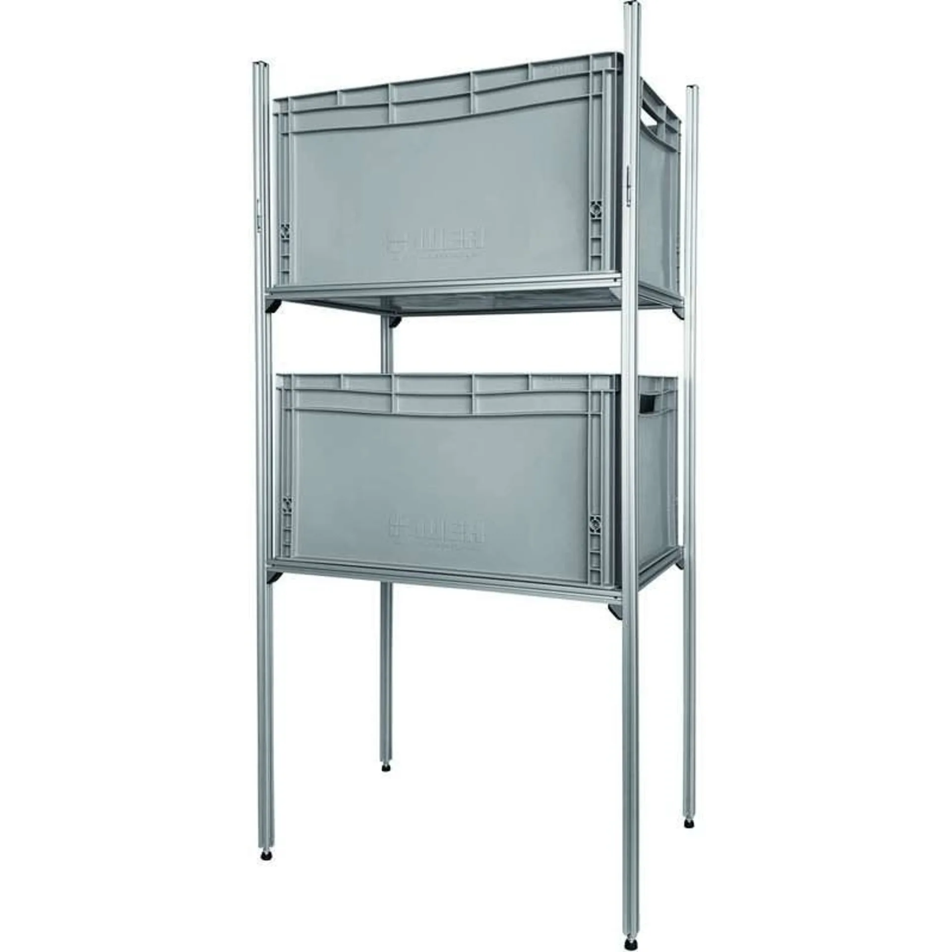 SYS-RACK Regal-System 64-L-RTR-1 Quer für Heckgarage 85 x 31 x 130 cm