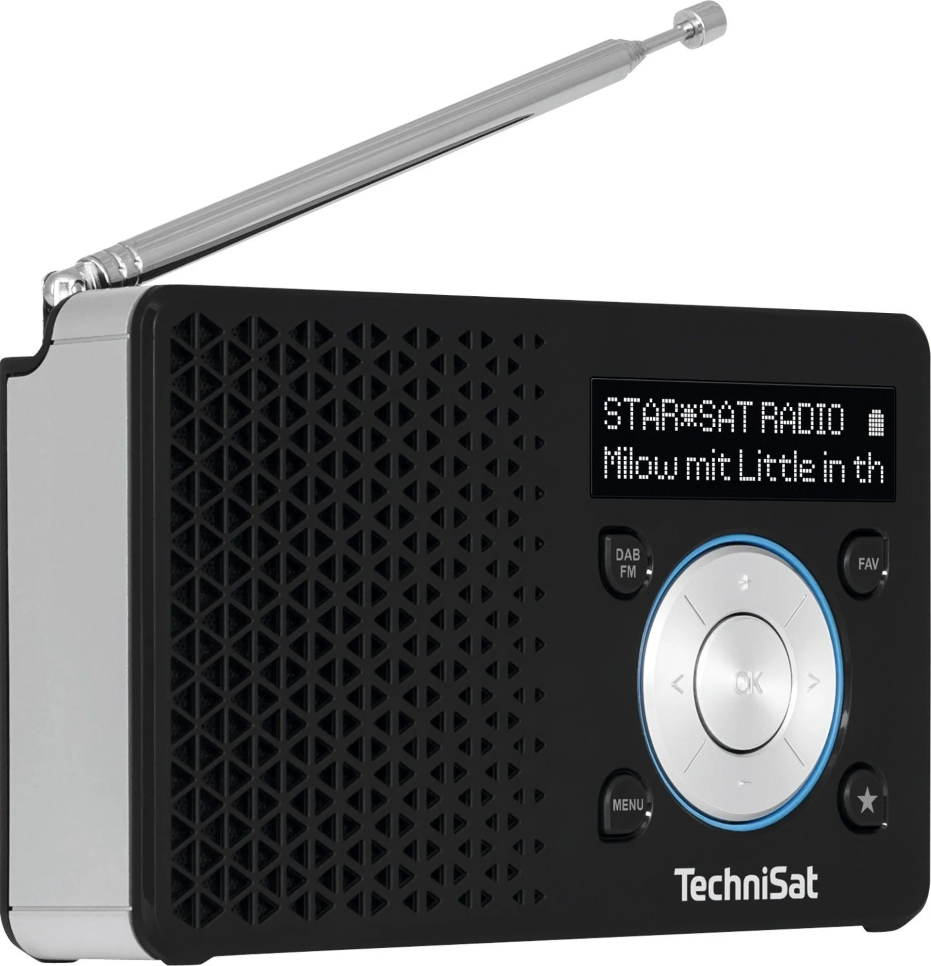 TechniSat DAB+ Digitradio 1 Tragbares Digitalradio mit integriertem Akku