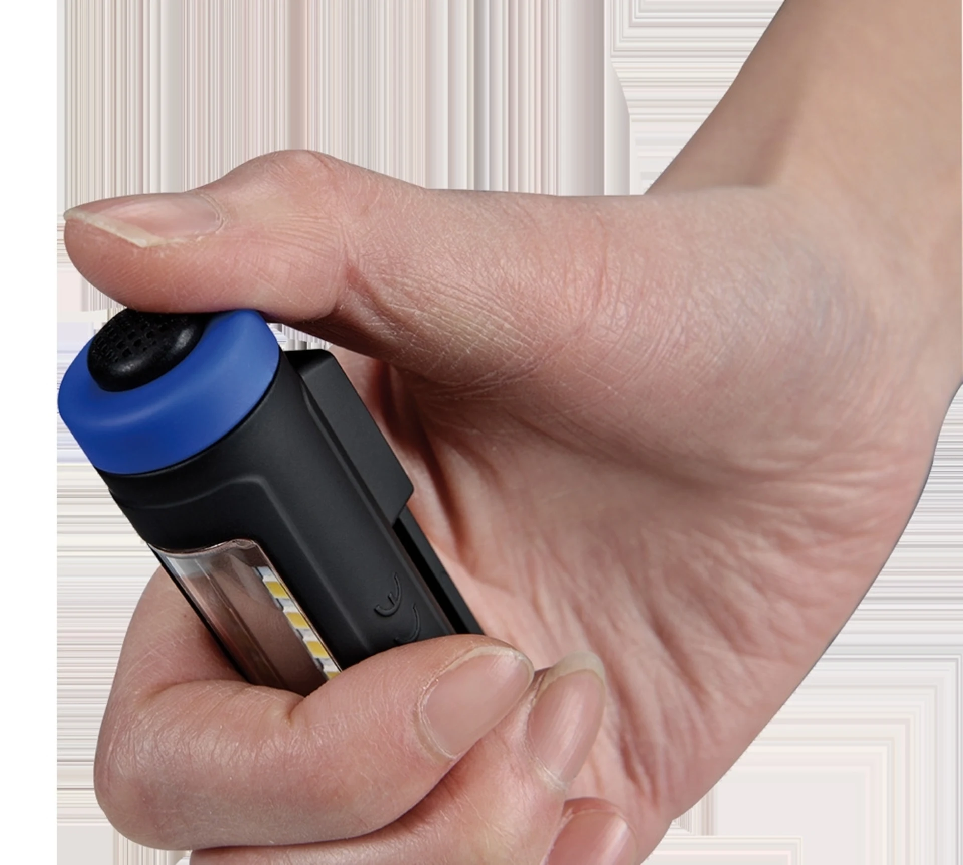 Penlight mit 7 LEDs und Frontstrahler 120 lm, Frontstrahler, Li-Ion 3.7 V 750 mAh