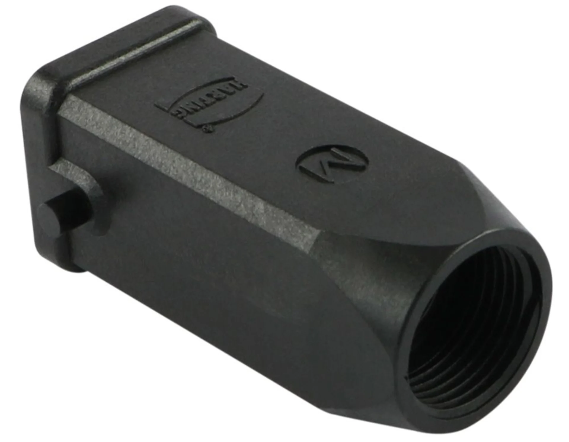 Harting - Han 3A Gehäuseoberteil mit Verr. Kunststoff, schwarz, M20