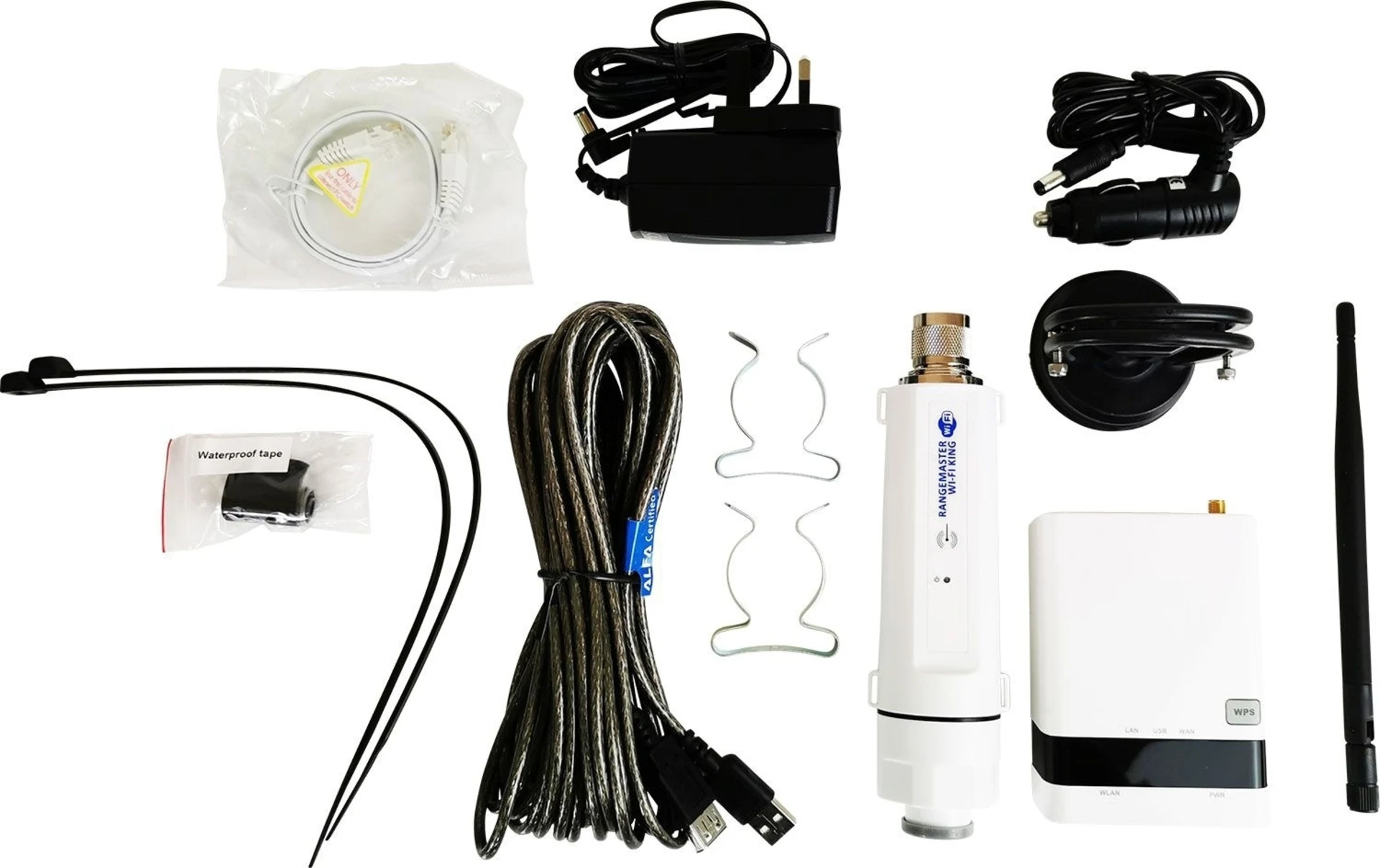 Falcon RangeMaster RM-WKR WLAN-Antenne Booster Verstärker mit Router