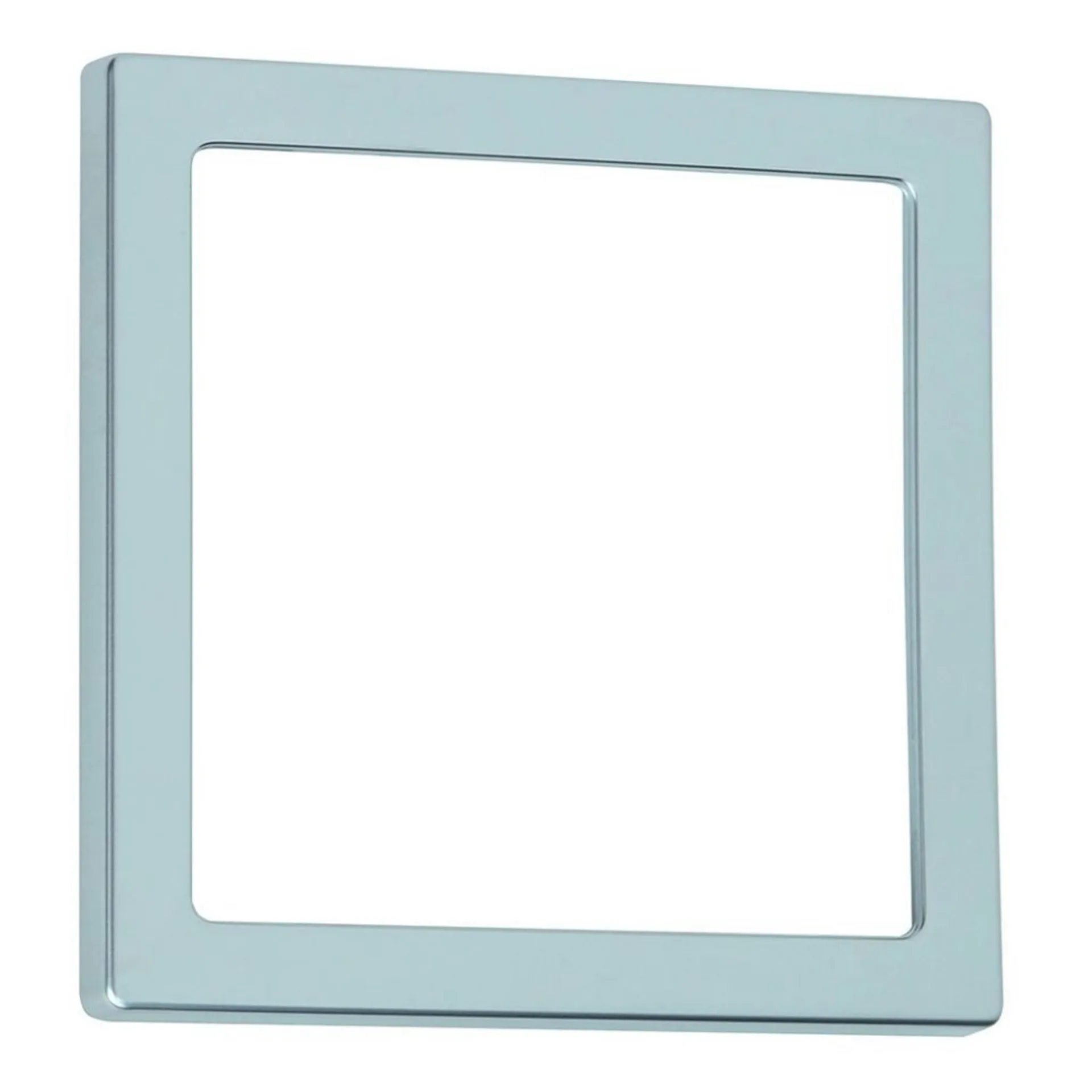 Abdeckrahmen 1-fach chrom mattglanz, SB-verpa Abdeckrahmen 1-fach chrom mattglanz, SB-verpa