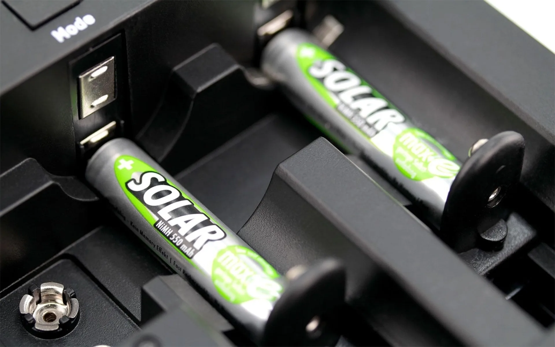 Ansmann Solar Micro AAA 1,2 V / 550 mAh NiMH Akkubatterie Wiederaufladbar (2er Pack)