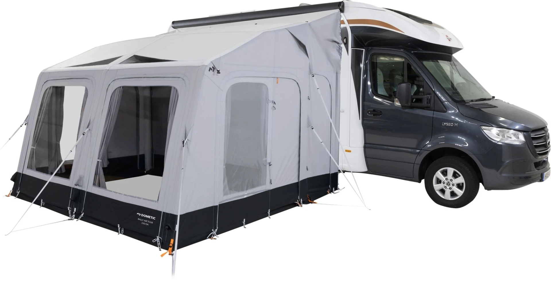 Dometic Rally Air Tour 330 S aufblasbares Wohnwagen- / Reisemobilvorzelt Anbauhöhe 235 - 265 cm