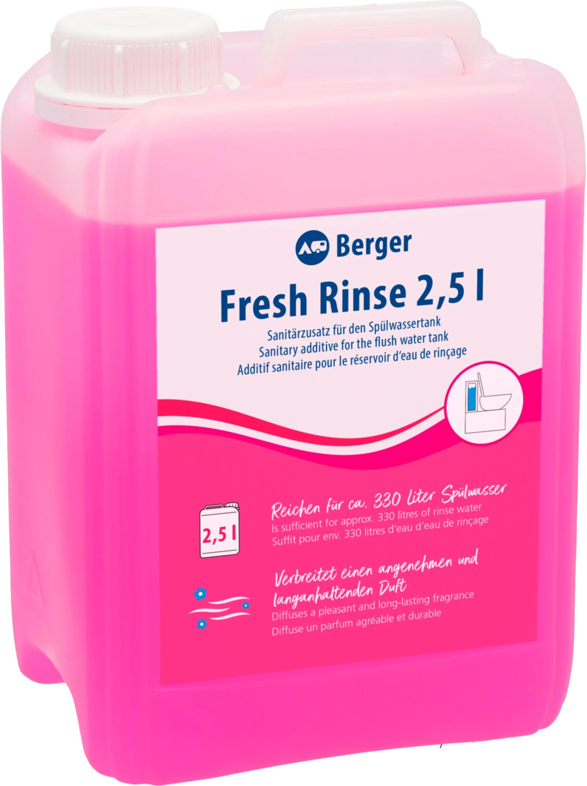 Berger Fresh Rinse Spülwasserzusatz 2,5 Liter