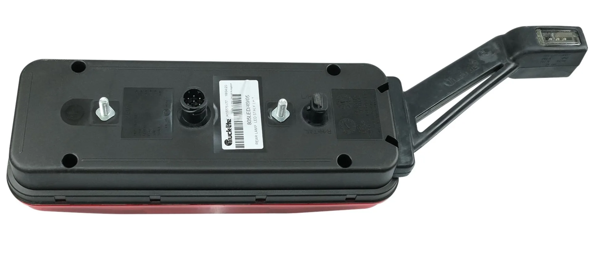 Trucklite - LED-Schlussleuchte 805 12/24 V links 350 x 133 x 80 mm, 7-Pol AMP + 1 x 2-Pol Superseal, mit URA, SML, ADR, IP69K Trucklite - LED-Schlussleuchte 805 12/24 V links 350 x 133 x 80 mm, 7-Pol AMP + 1 x 2-Pol Superseal, mit URA, SML, ADR, IP69K