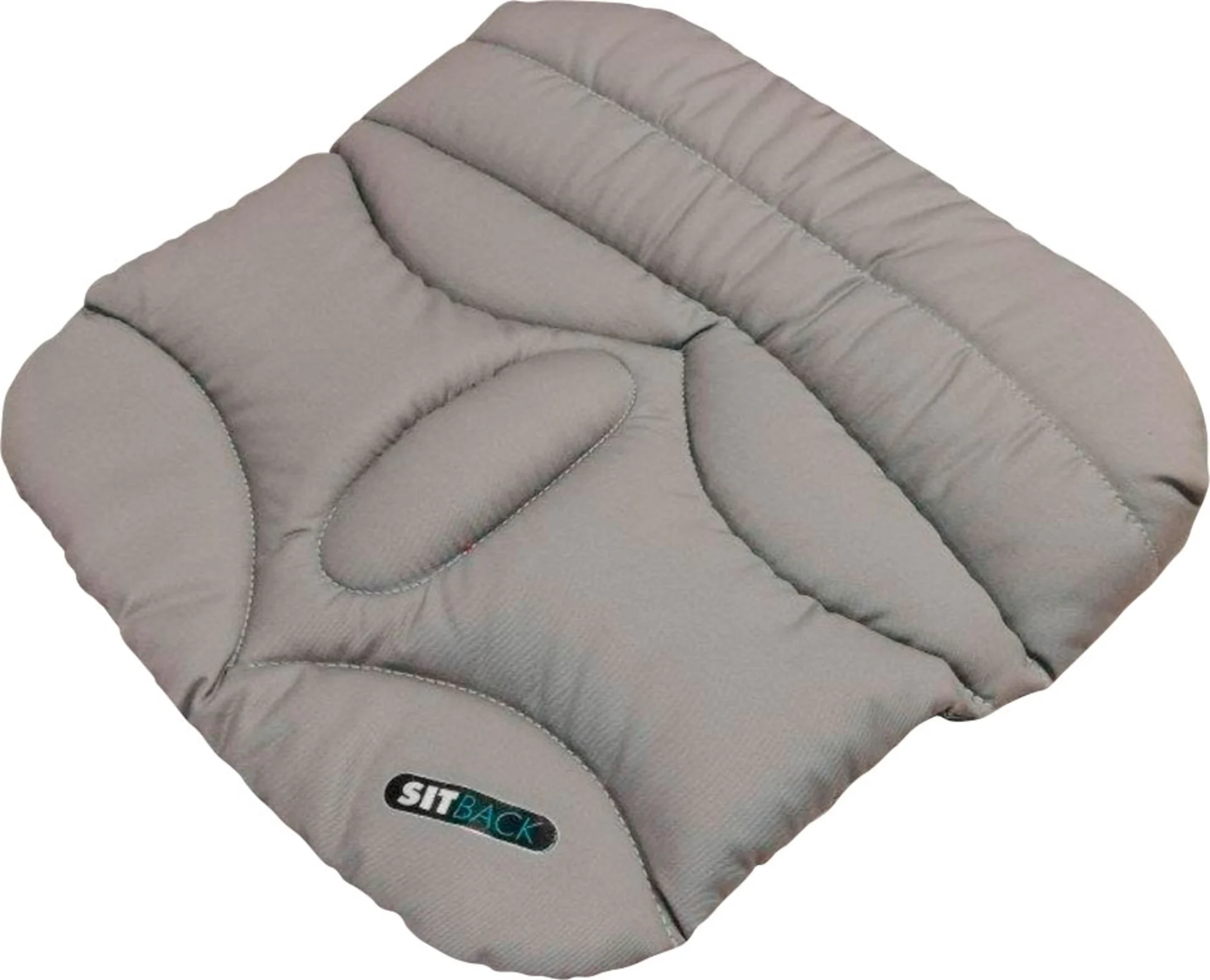 Sitback Basic Living Fahrzeug Sitzkissen 44 x 42 cm Grau