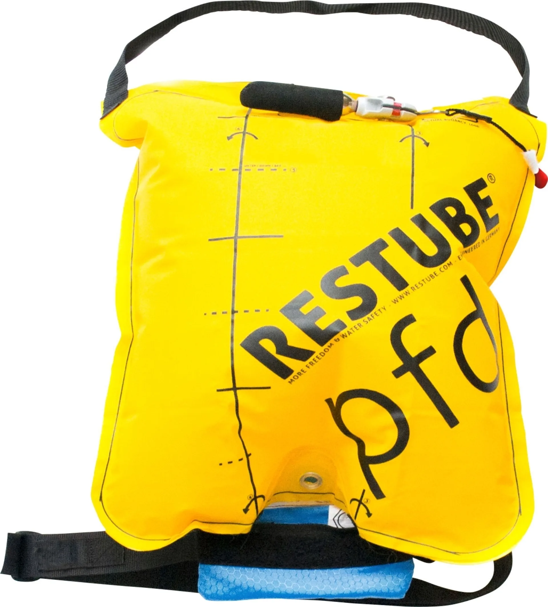 Indiana 10'6 Family Pack aufblasbares Stand Up Paddling-Board inkl. Paddel und Luftpumpe Blau