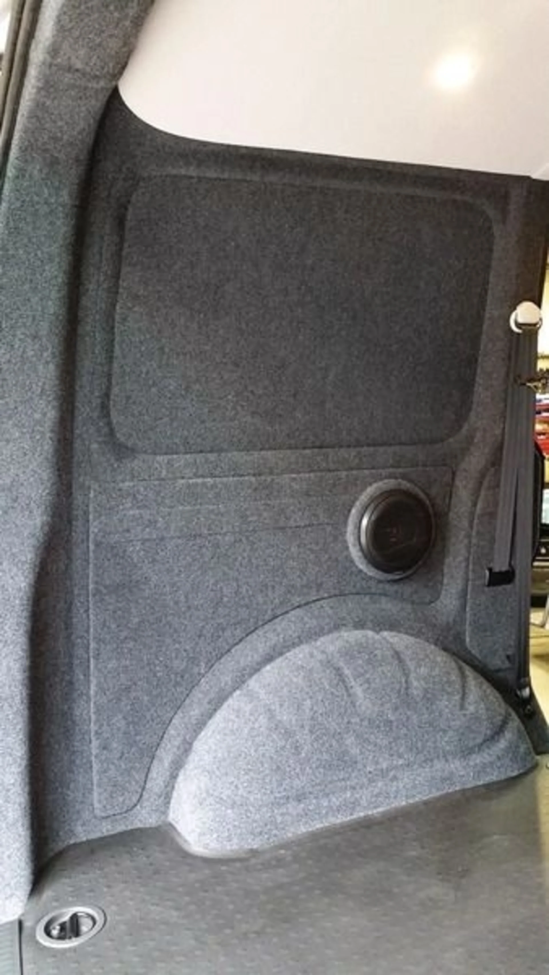 Stretch Carpet Filz Silbergrau - Rolle 30x2 m für Fahrzeugverkleidung