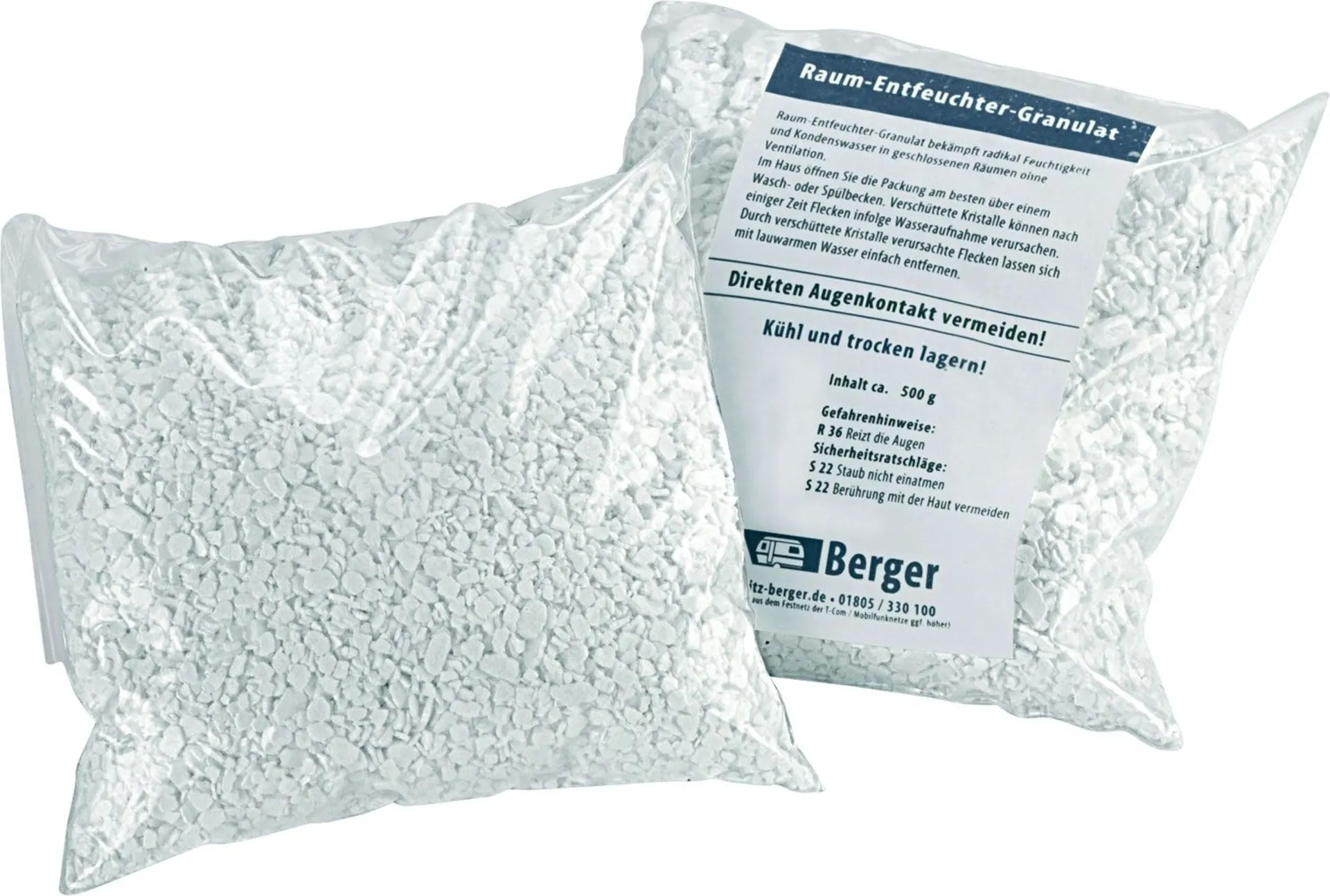 Berger Luftentfeuchter Granulat 2 x 500g