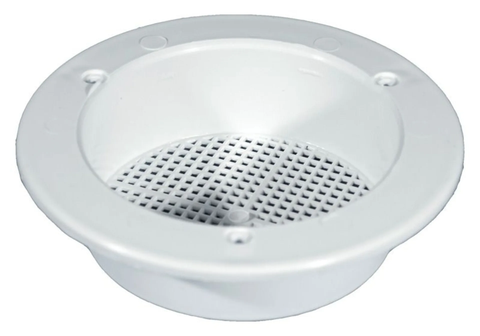 Ventilation permanente pour les sanitaires et la cuisine avec un ventilateur champignon (diamètre 180mm)