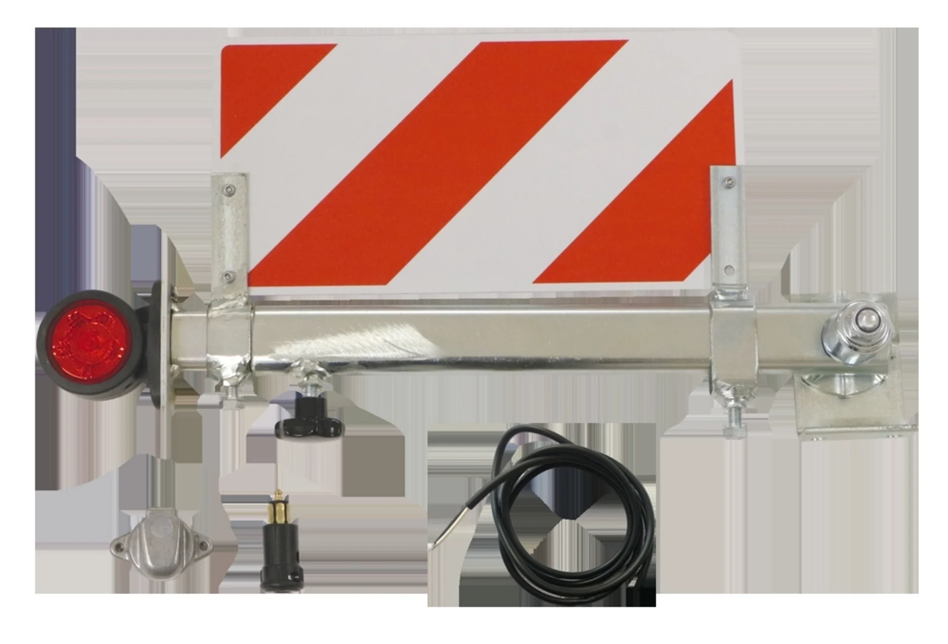 Doppelradmarkierungssatz LED, ausziehbar 350 - 650 mm vertikale Schwenkung 2 Halter mit Auszugsicherung, 12/24 V