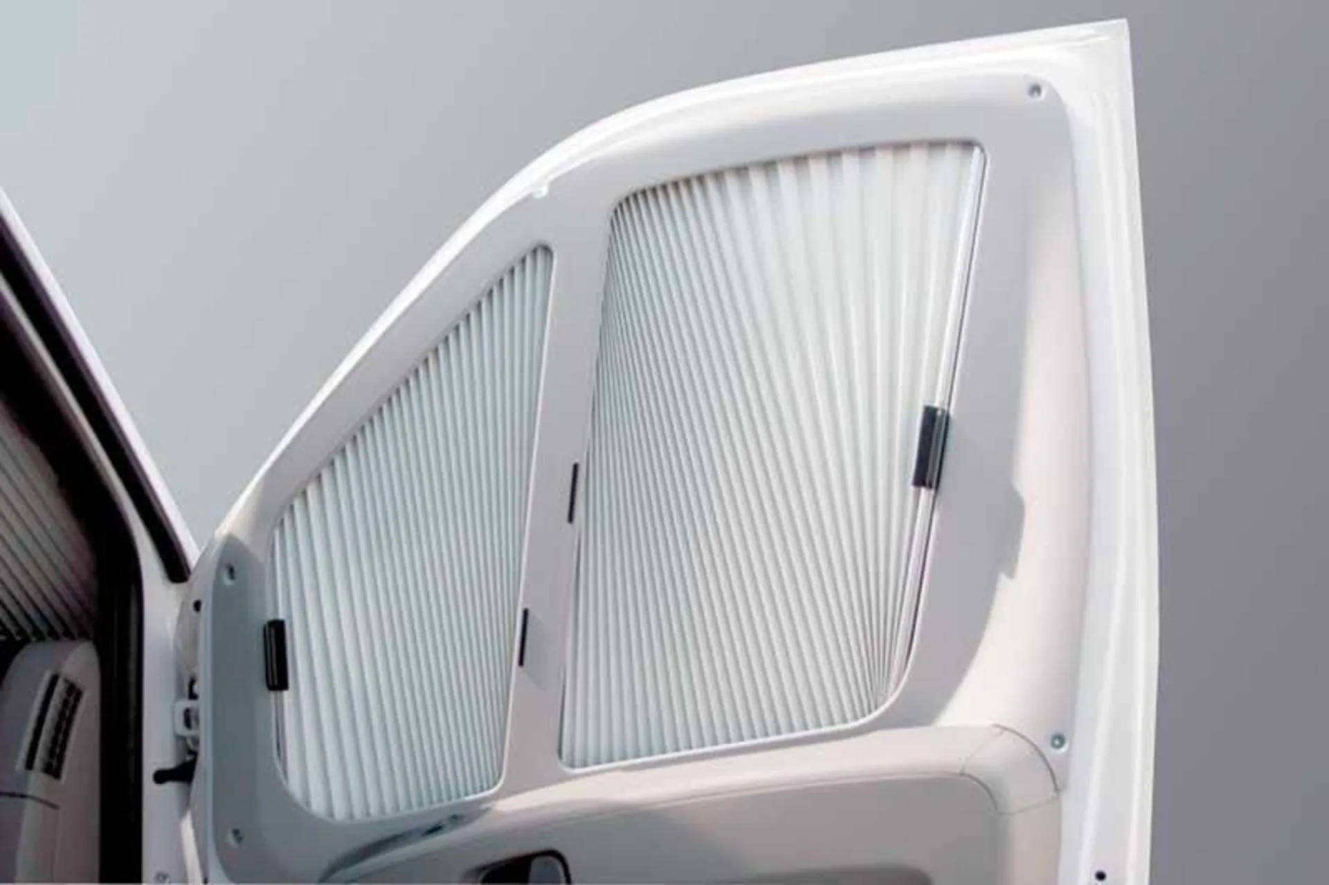REMIfront store pour vitres latérales pour Sprinter modèle 2007, gris