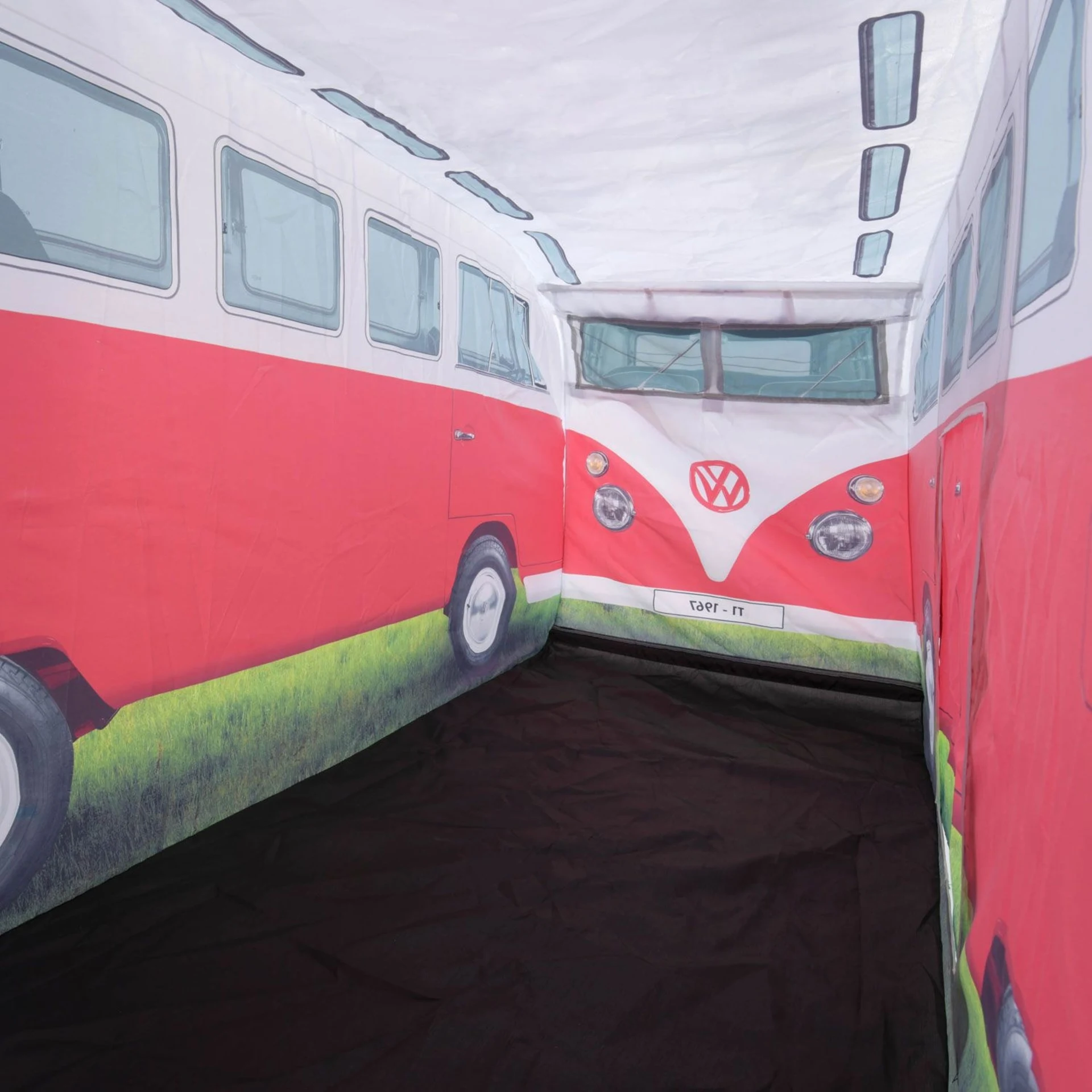 VW Collection T1 Bulli Tente de jeu pop-up pour enfants rouge