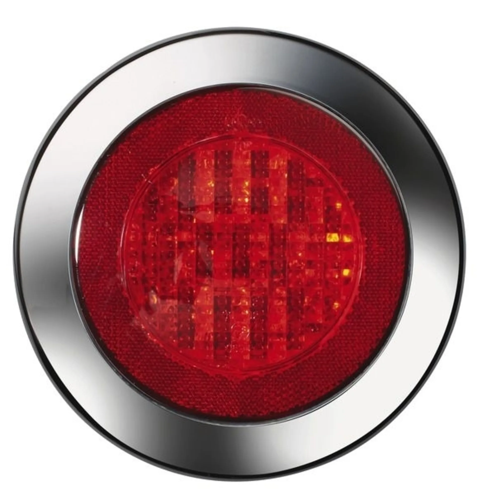 LED-Nebelschlussleuchte mit Rückstrahler, 12V 4W rot IP67 500 mm Kabel