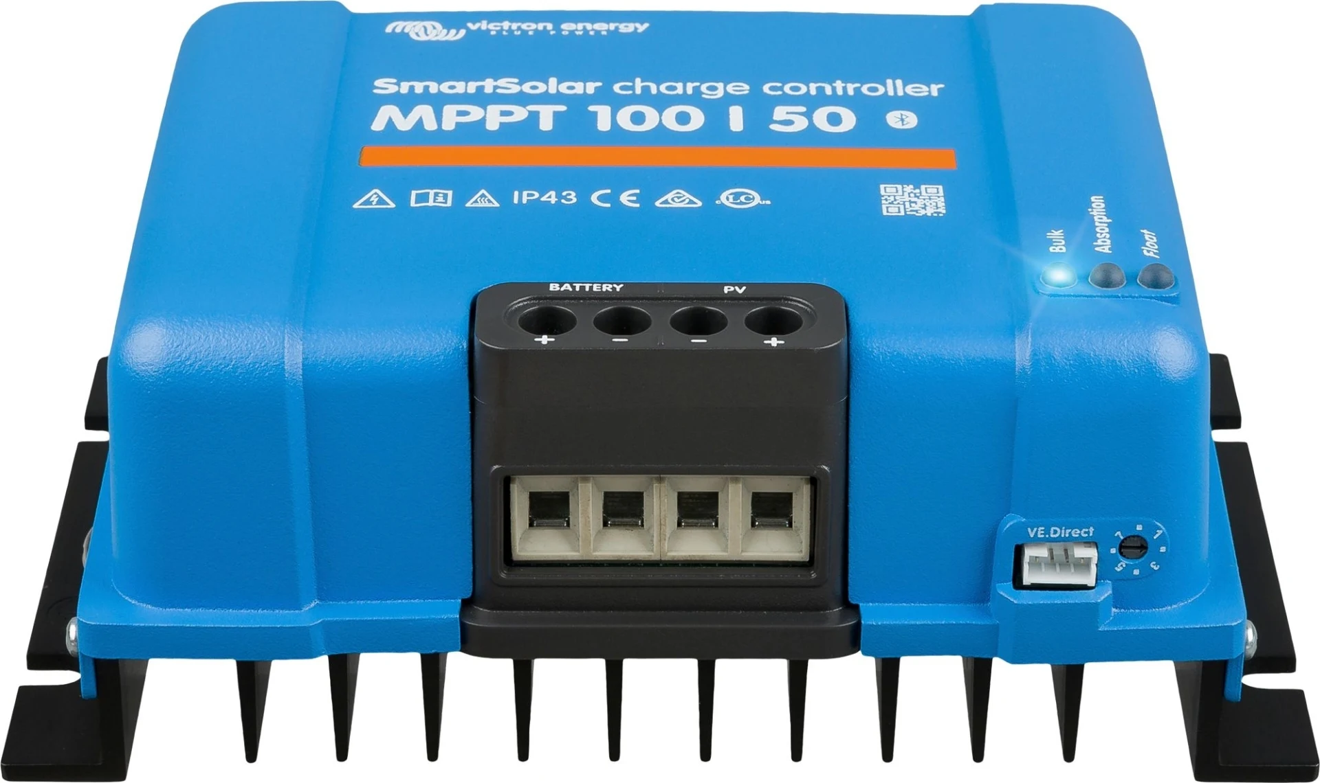 Victron SmartSolar MPPT 100/50 mit Bluetooth-Steuerung Solar-Laderegler 100 V / 50 A