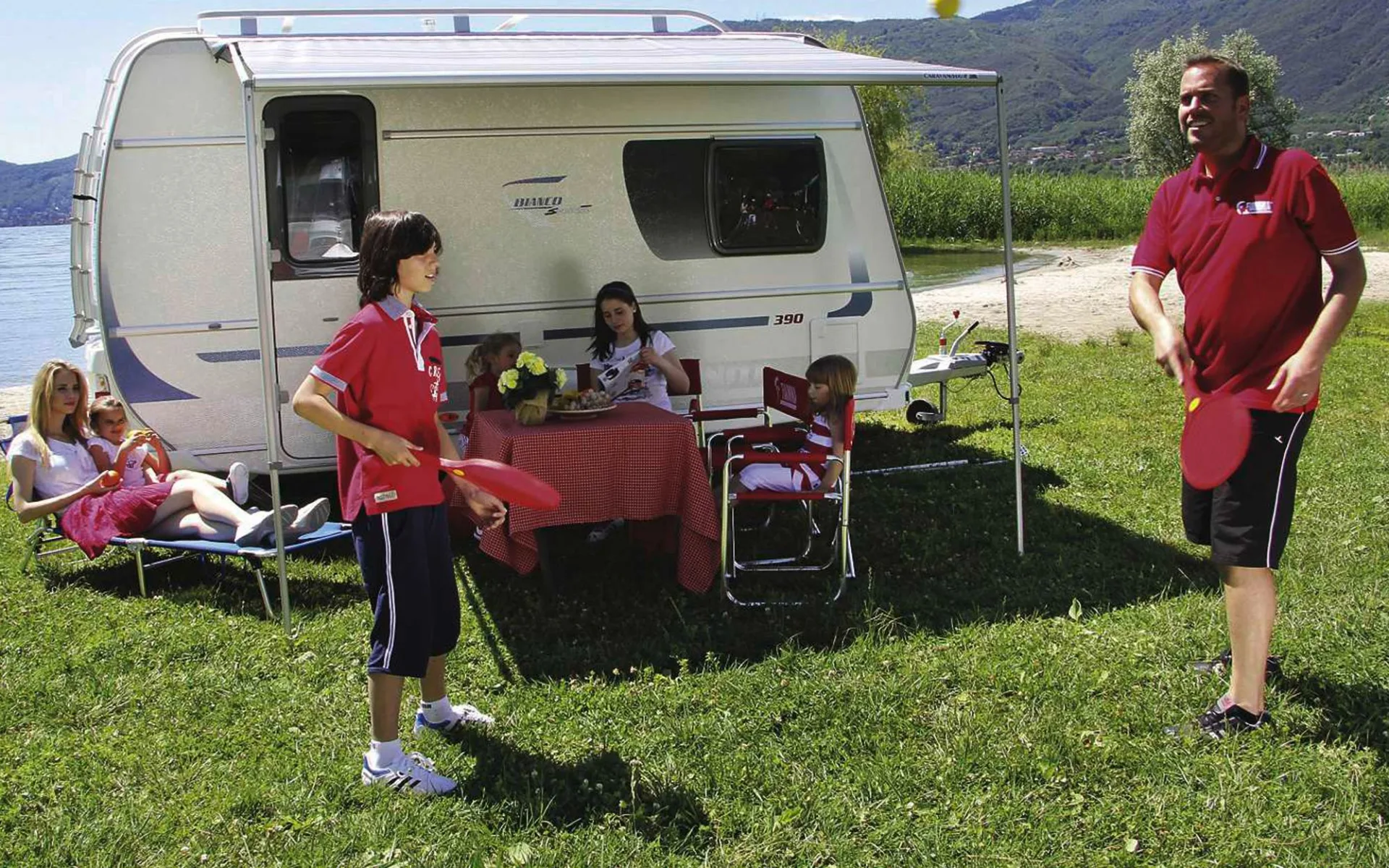 Fiamma Sackmarkise für die Kederschiene Caravanstore Royal Blue 190 cm