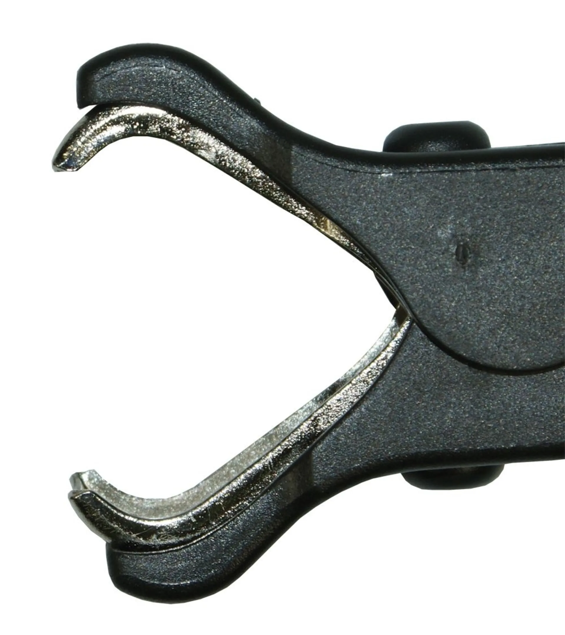 Ladeklammer vollisoliert schwarz 40 A 40 Amp. mit Flachsteckanschluss 6.3mm