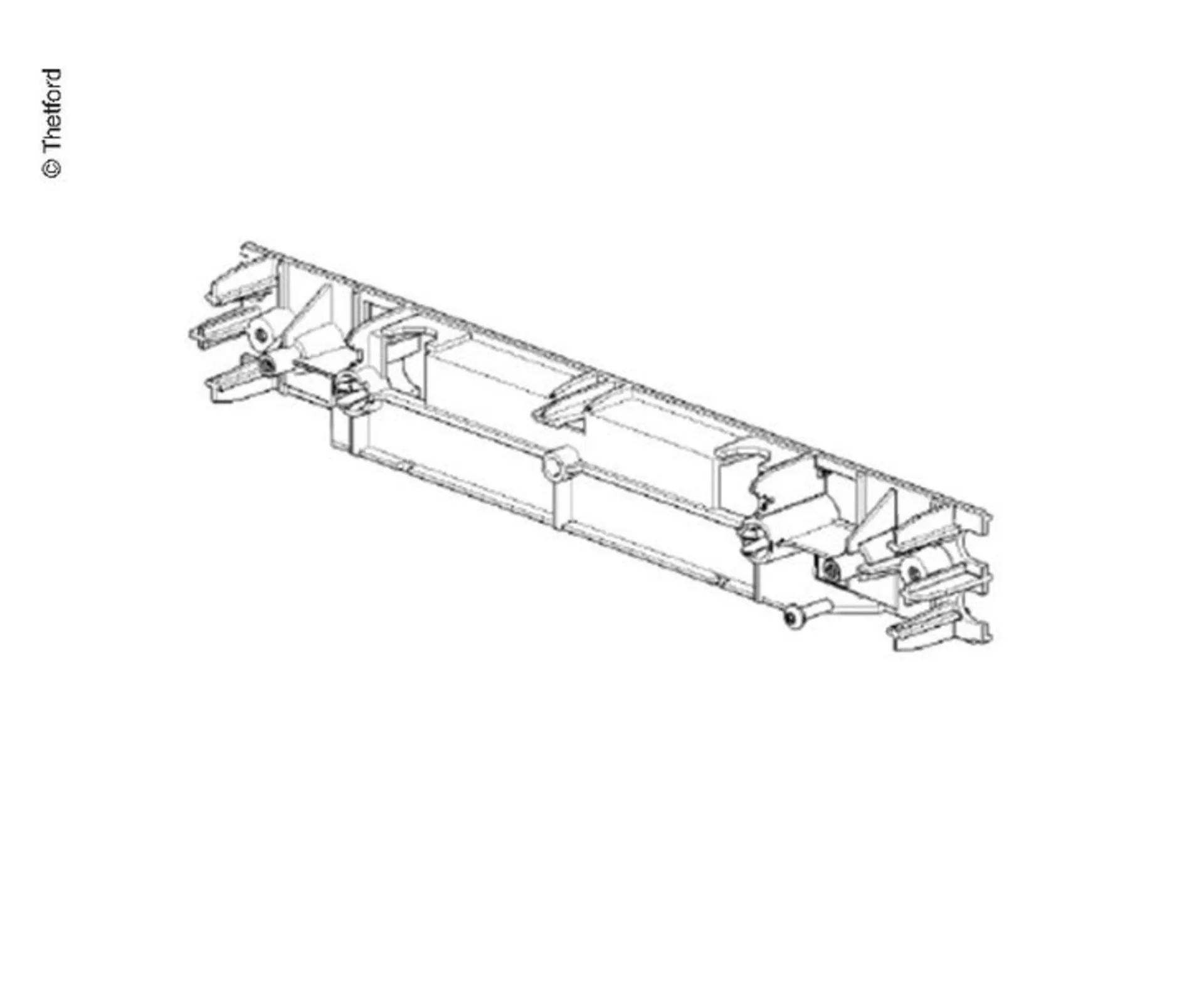 Flache LED-Panelleuchte