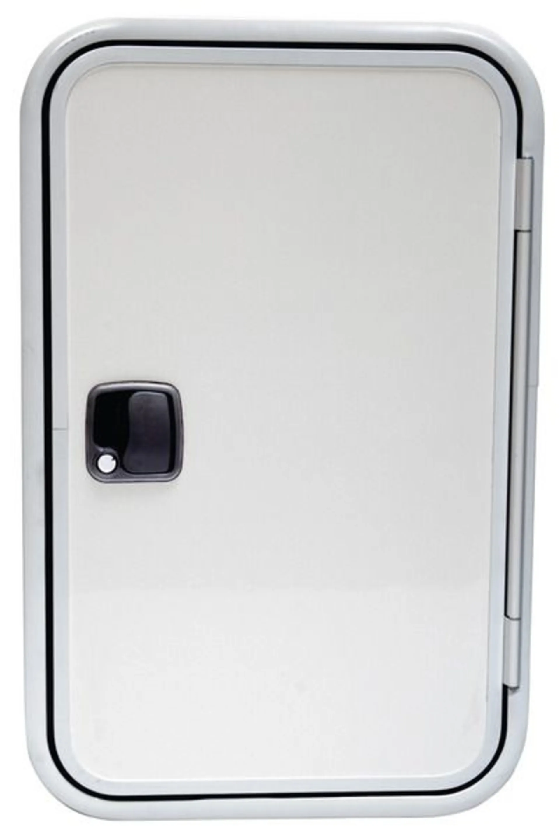 Weisse Caravantür im System 2000 mit Schloss - 1700x525 mm