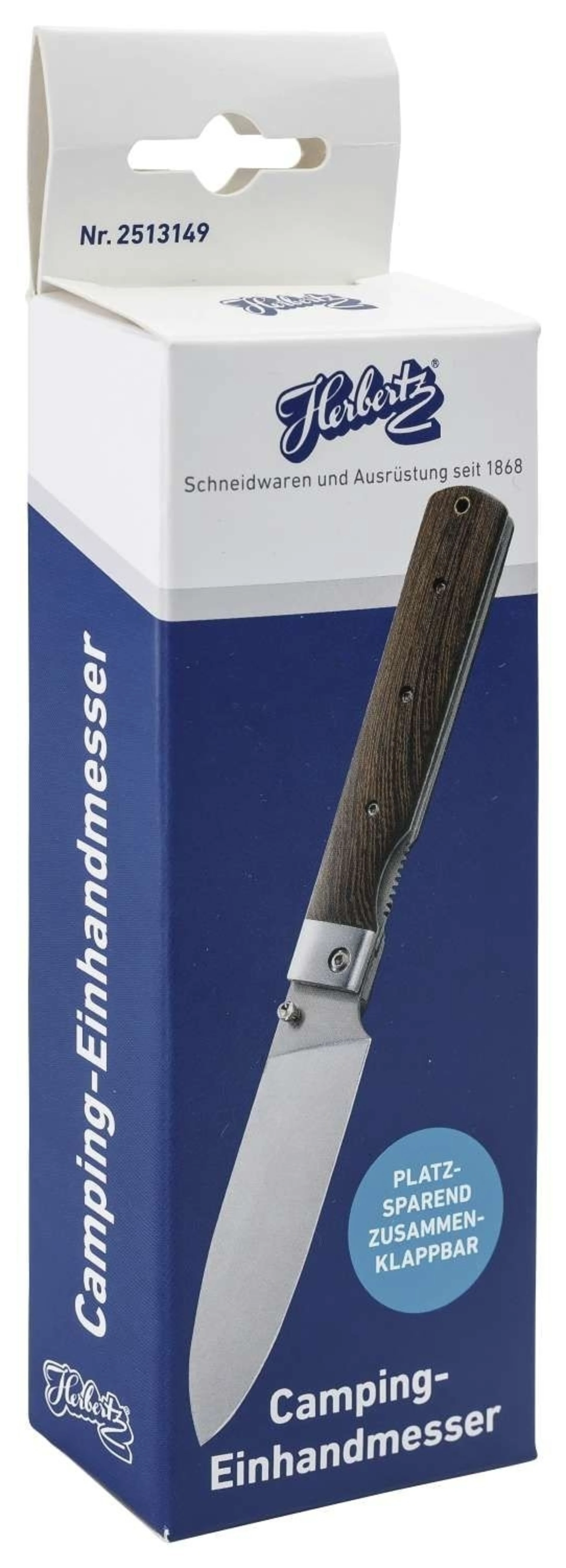 Herbertz Blister Camping Klappmesser 25,1 cm
