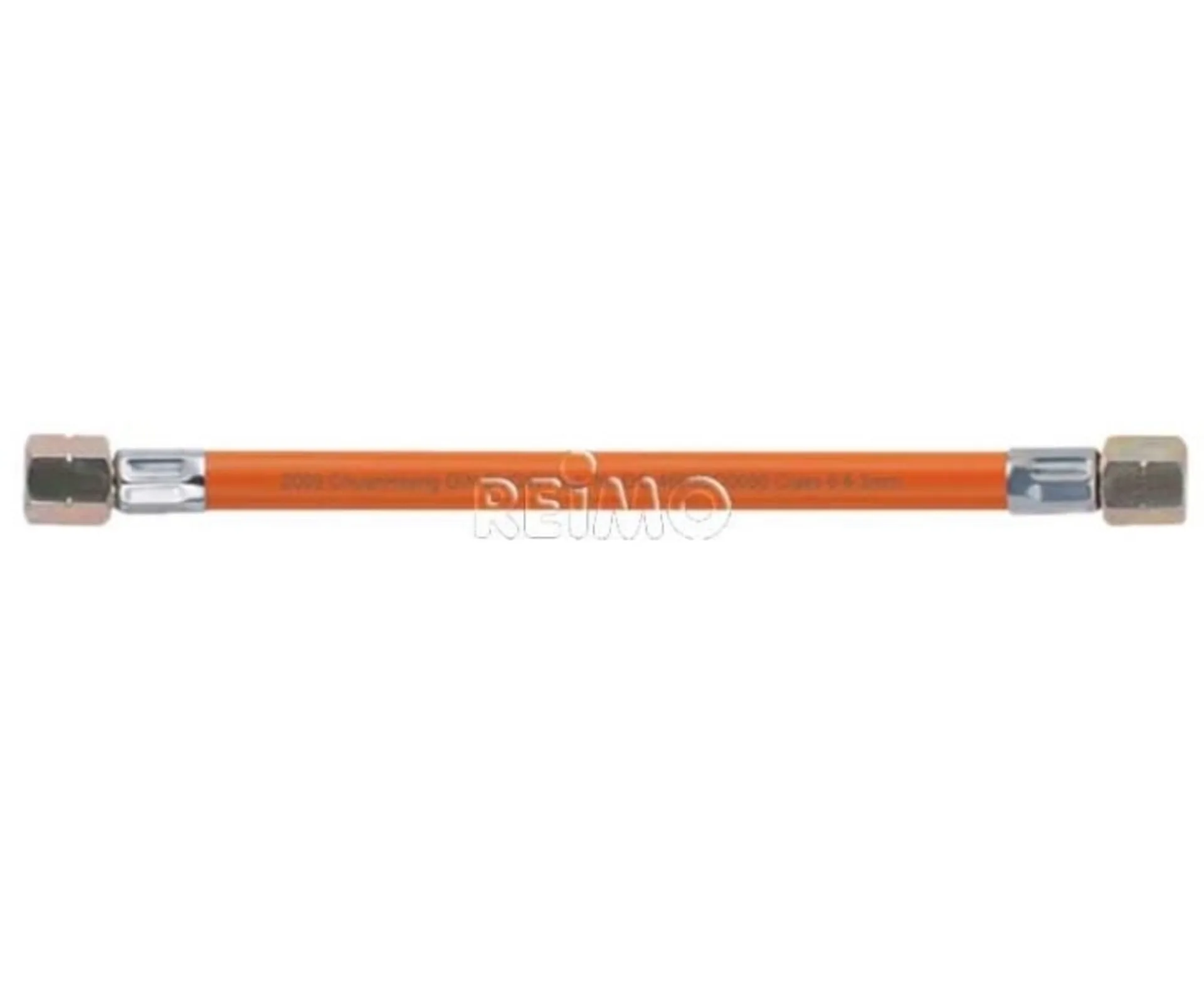 Gasschlauch PVC 80cm mit 2x1/4 Linksgewinde DE/A/NL/CH, ID 6.3x3.5mm