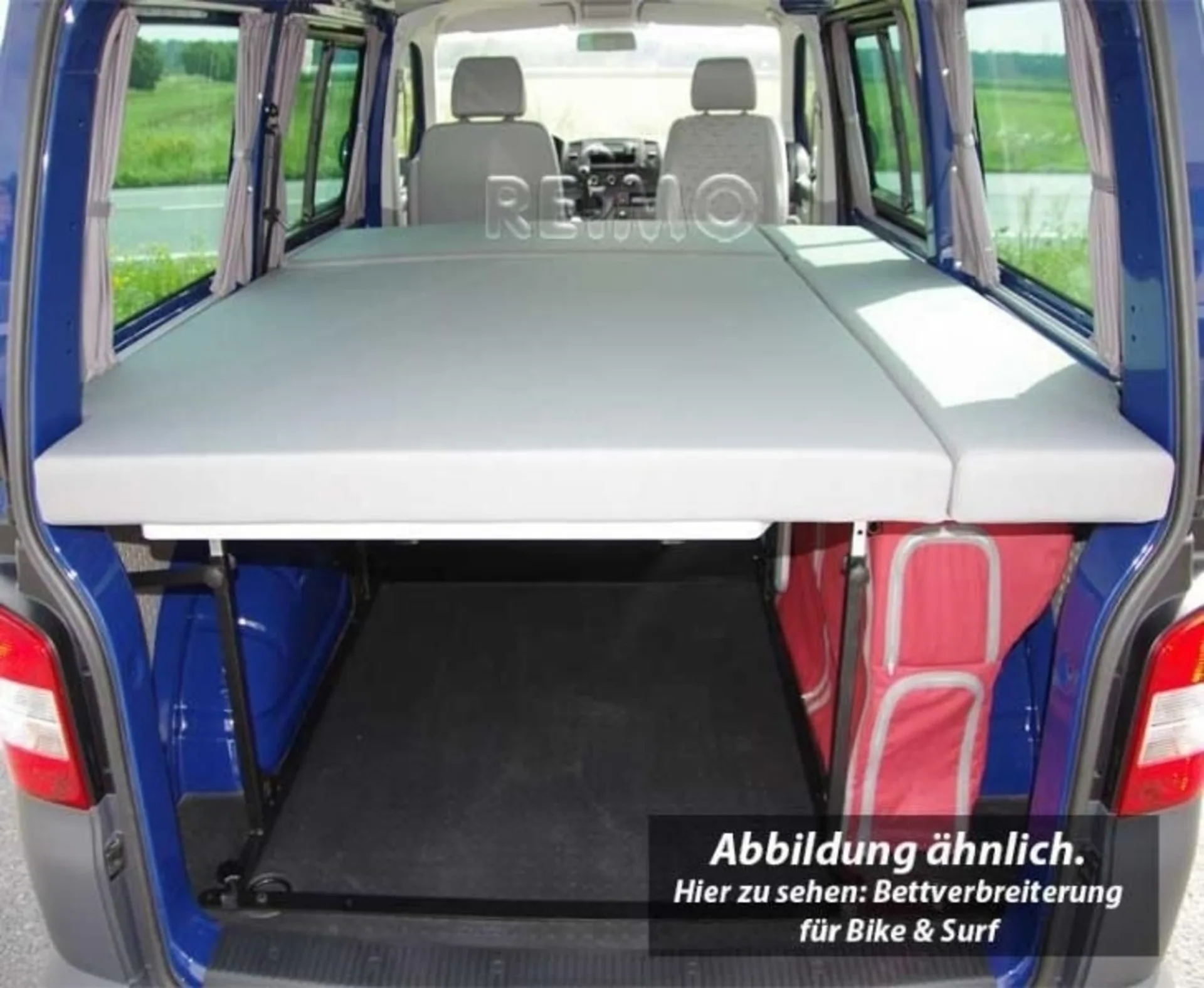 Bettverbreiterung für Fahrräder mit Schaumstoffpolsterung