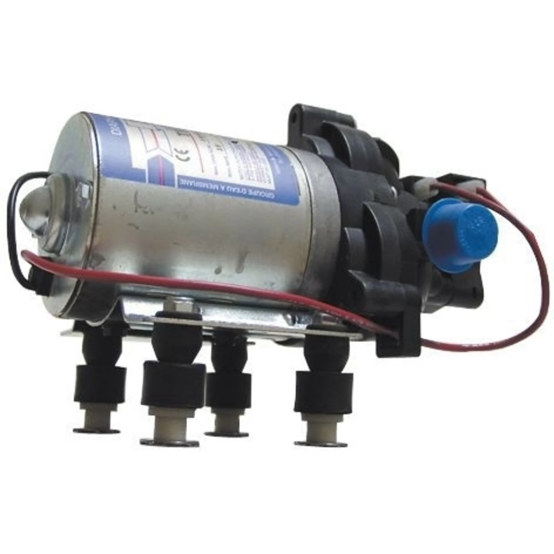 Kit de montage semelle silencieuse pour pompes Shurflo