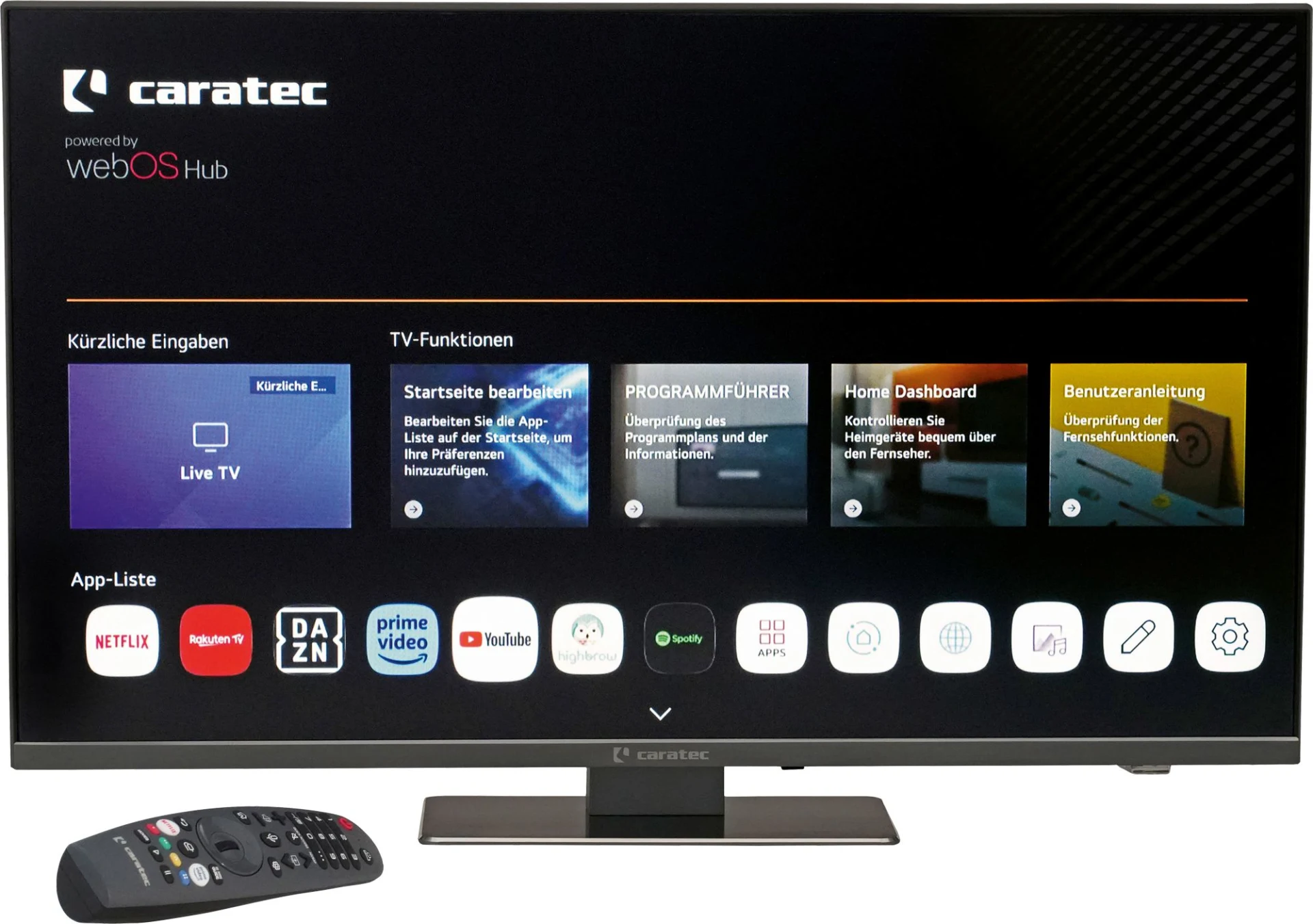 Téléviseur connecté LED Caratec Vision CAV242E-S 60 cm (24") avec webOS