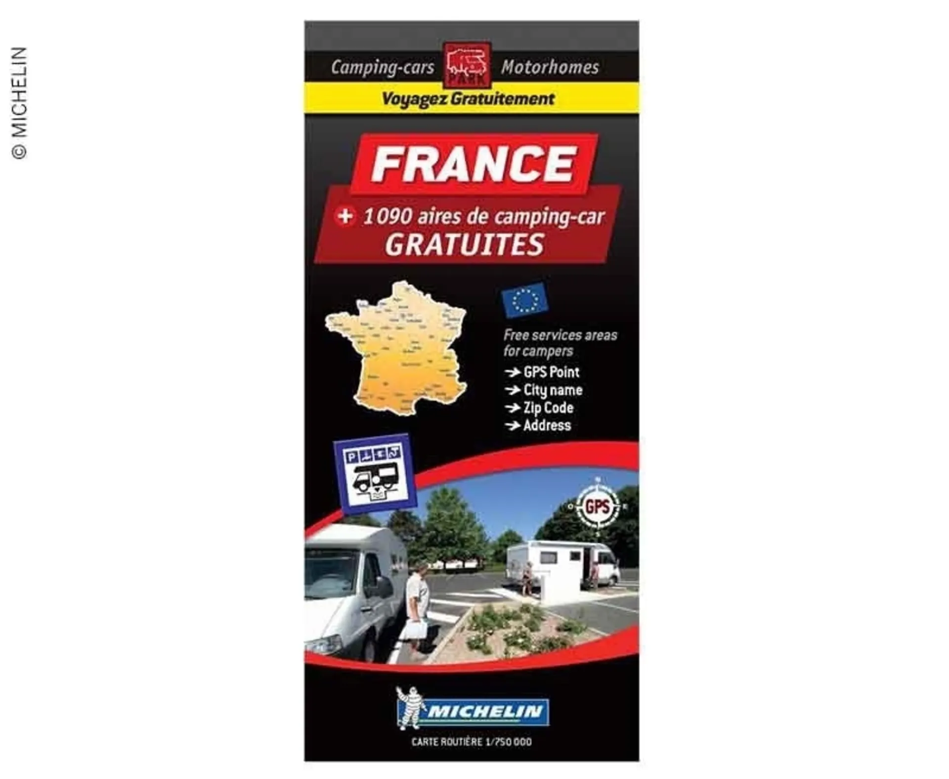 Michelin Stellplatzkarte Frankreich