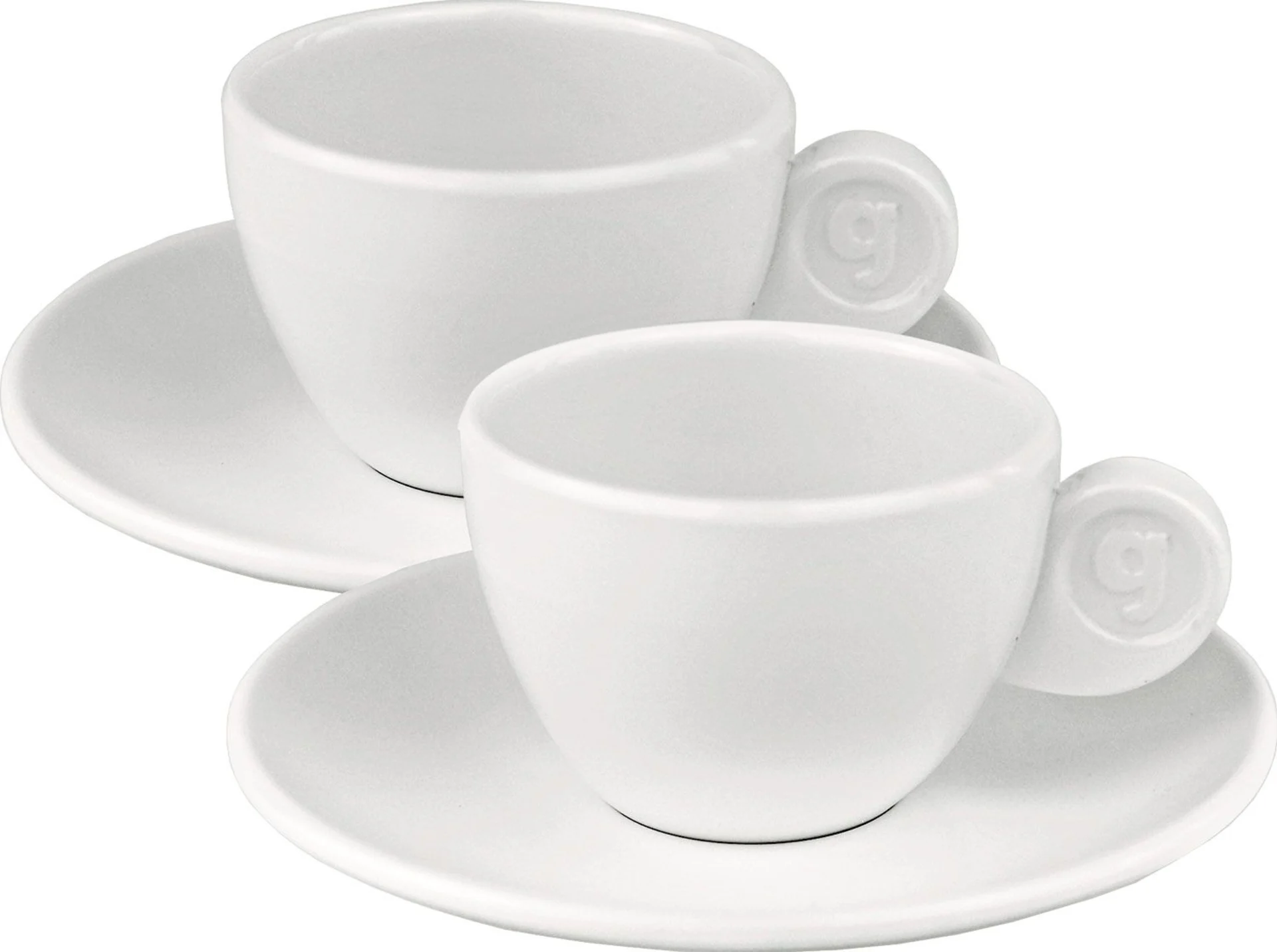 Gimex Espressotassen 2er Set Edelweiss
