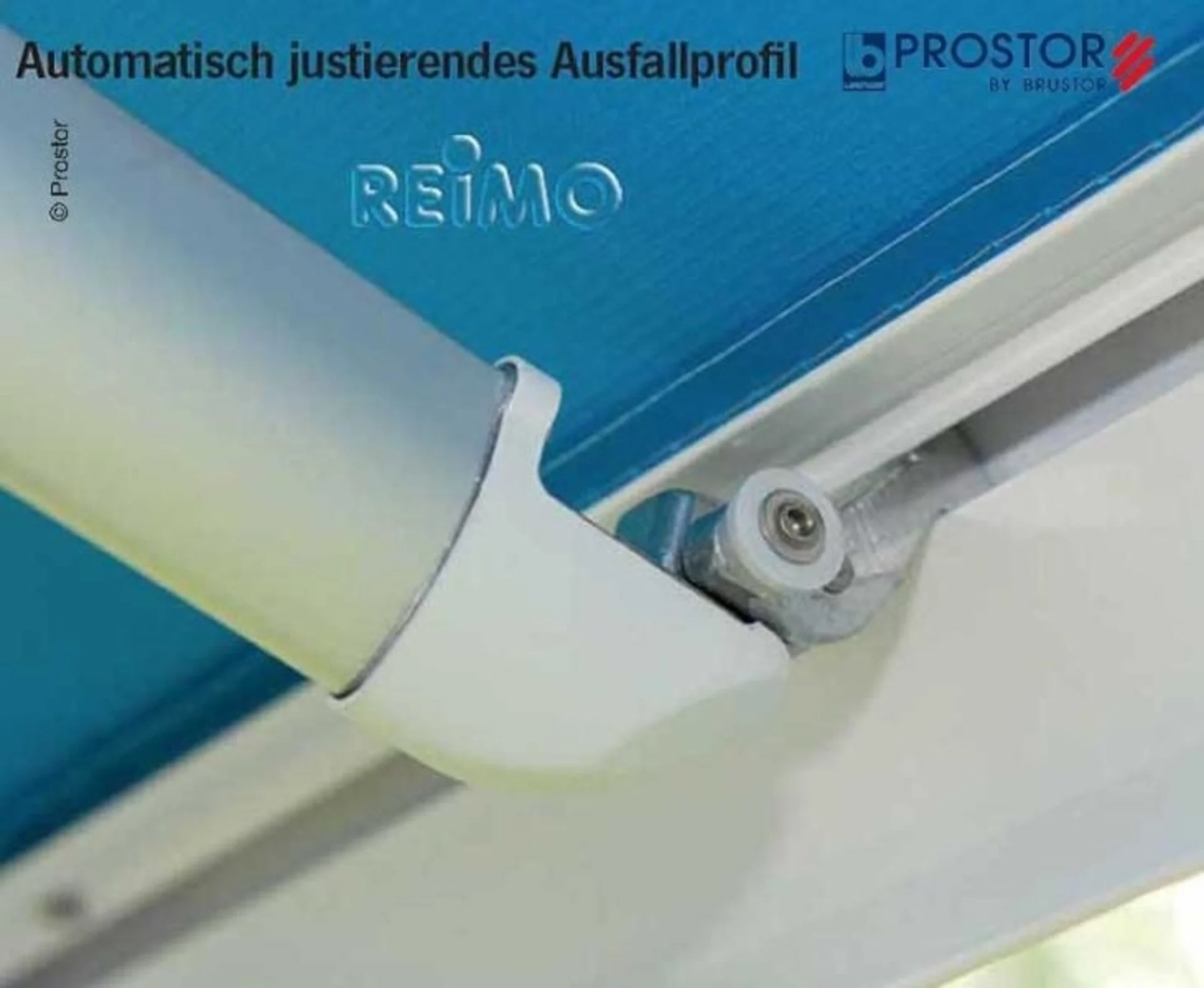 Dometic Perfectwall 1500 - Wandmarkise in Grau
