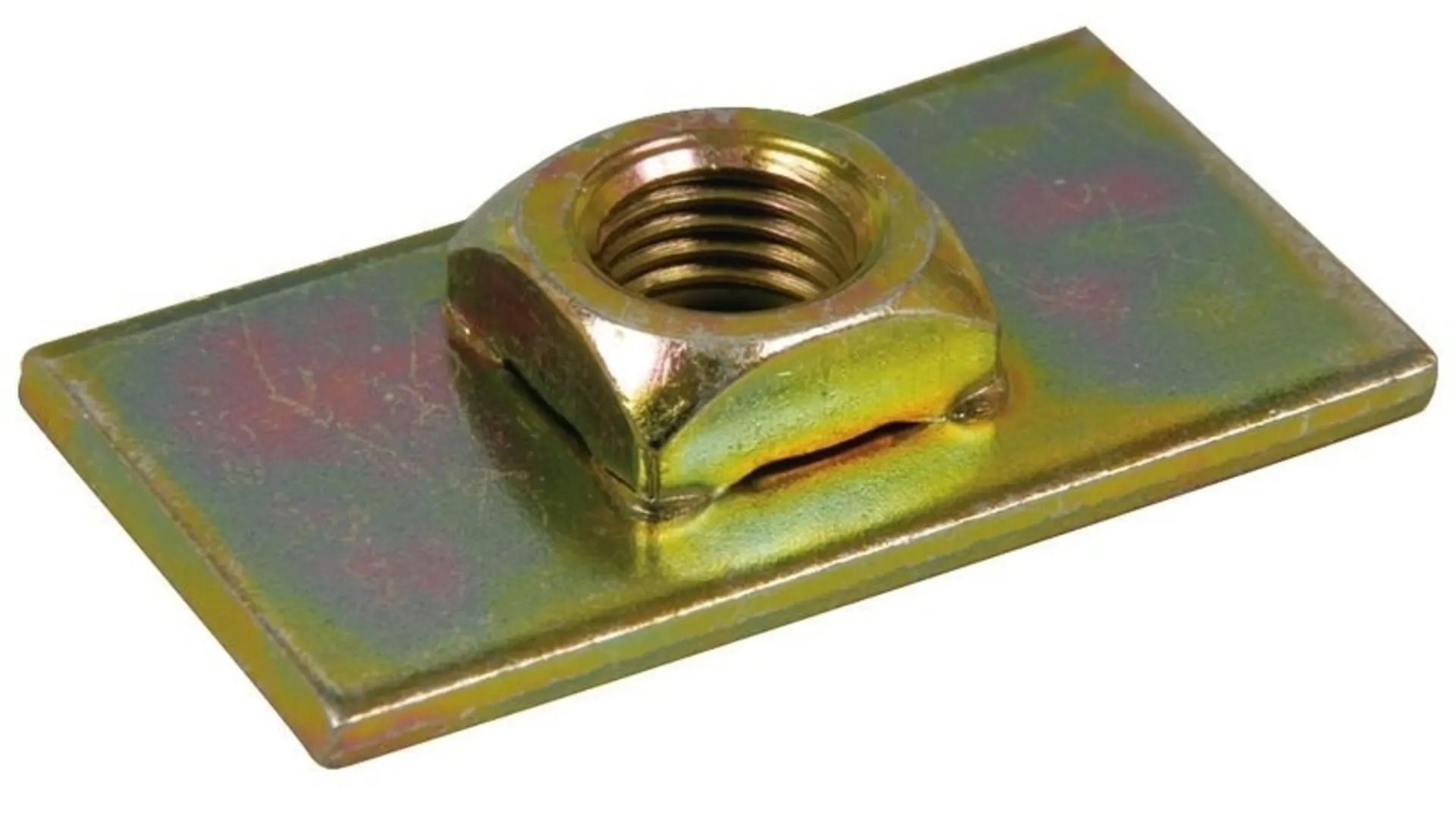 Sicherheitsgurt-Gewindeplatte 50 x 28 mm