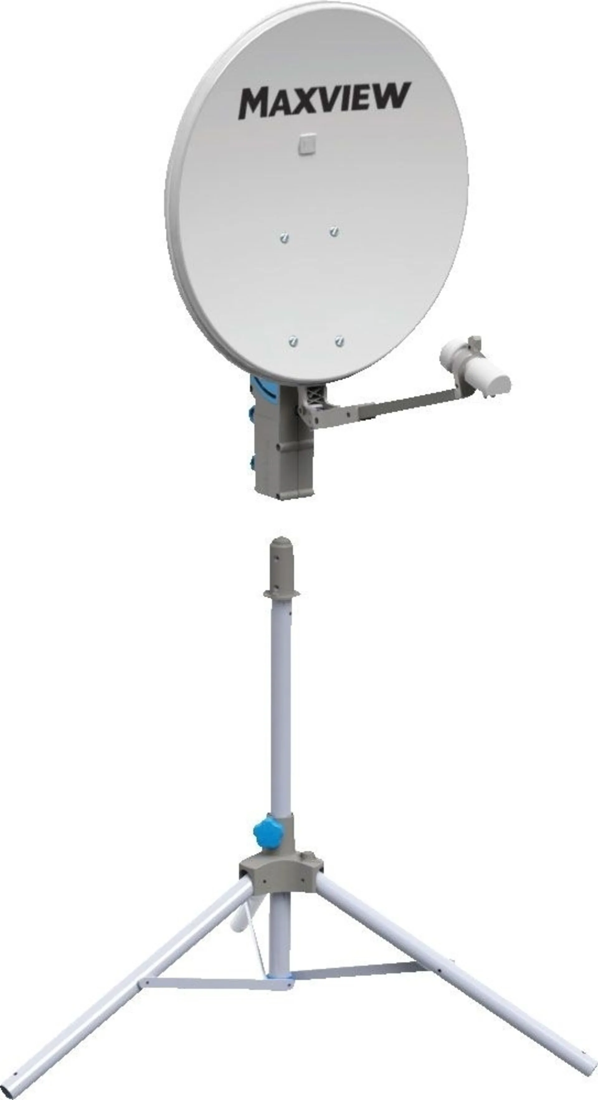 Maxview Precision manuelle Satellitenanlage 75 cm TWIN-LNB