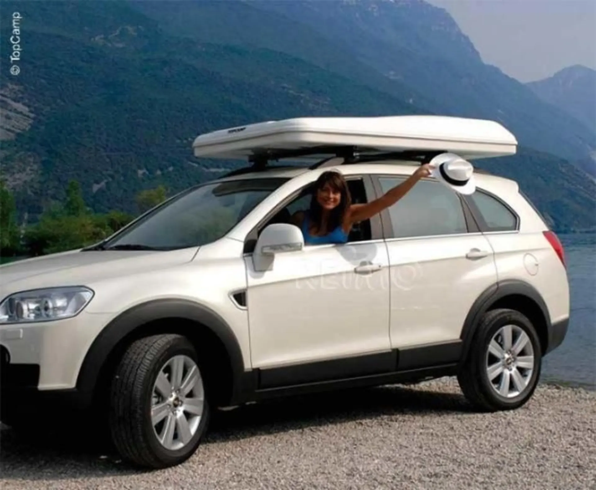 TopCamp Dachzelt medium für PKW, Bus und Van