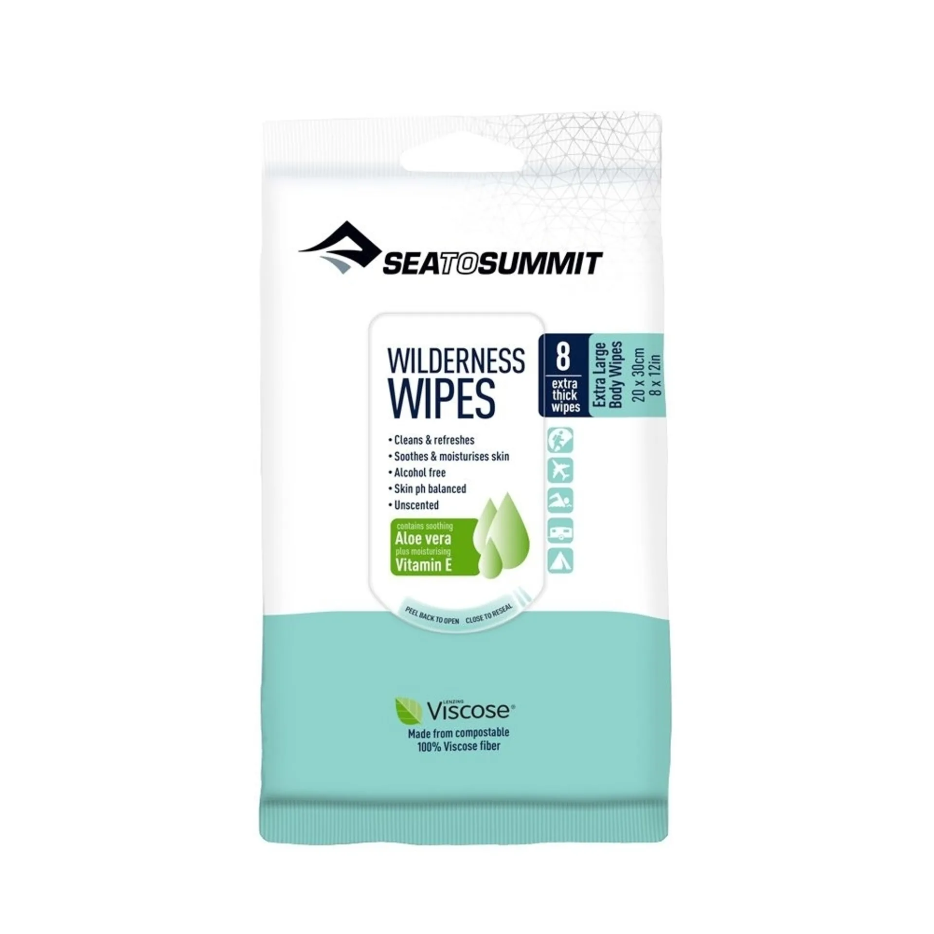 Wilderness Wipes XL STS lingette rafraîchissante