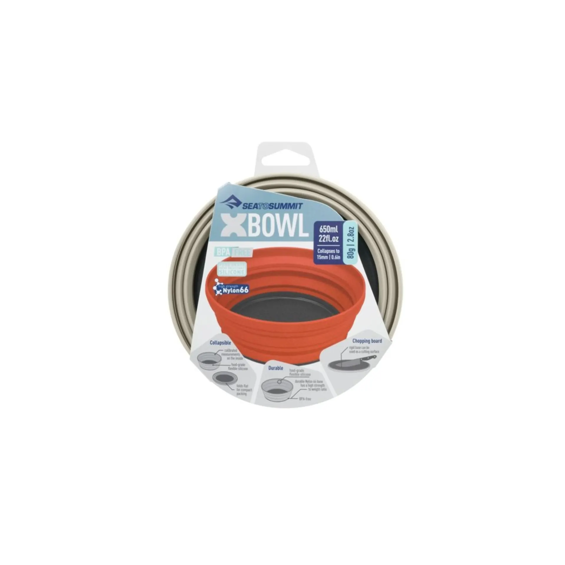 Sea to Summit XL-Bowl Faltbare Schüssel Sand 1150 ml