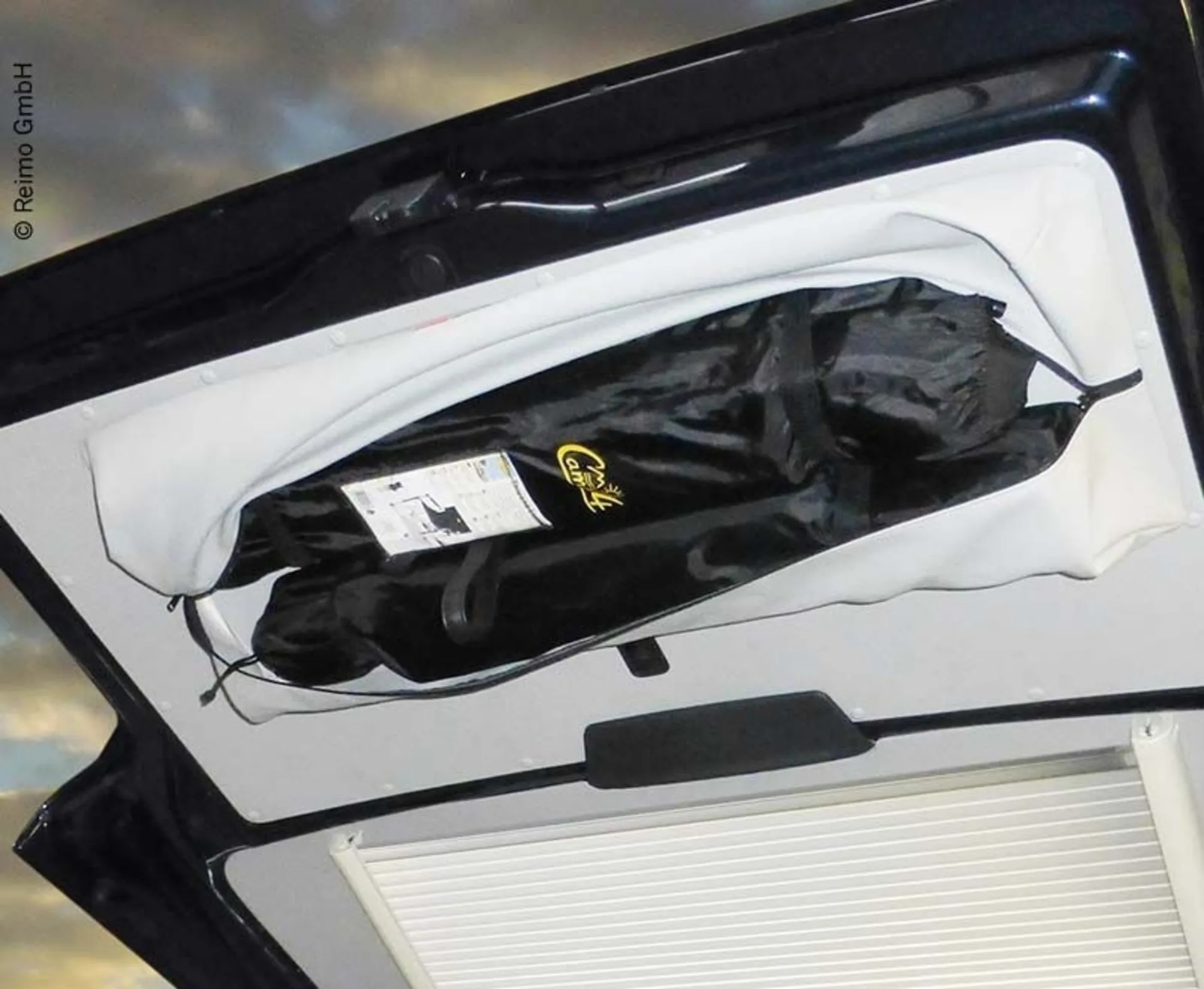 VW T5/T6 Packtasche für 2 Toscana Stühle an der Heckklappe in Grau