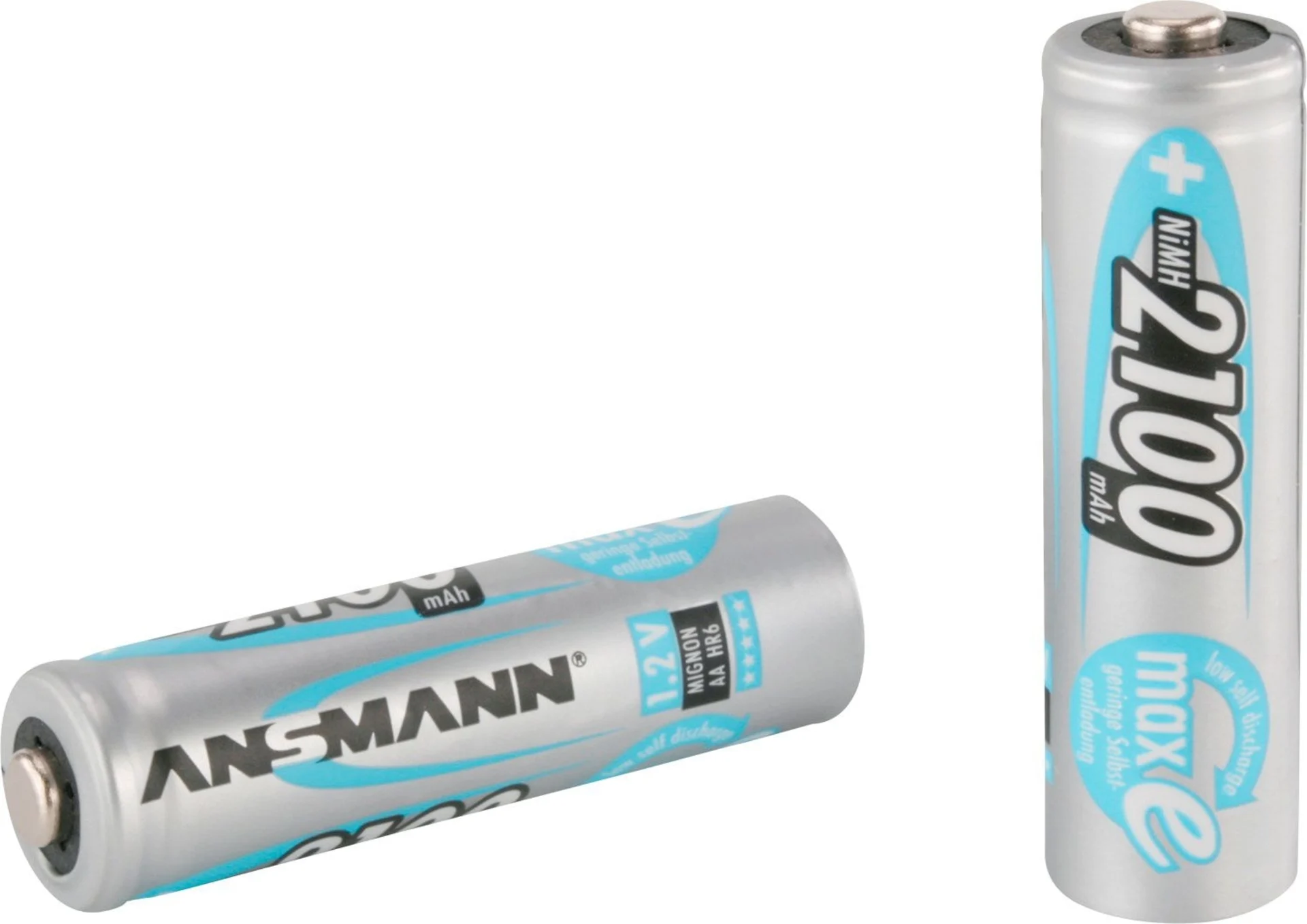 Ansmann Mignon AA 1,2 V / 2 100 mAh Pile rechargeable Rechargeable (pack de 4)