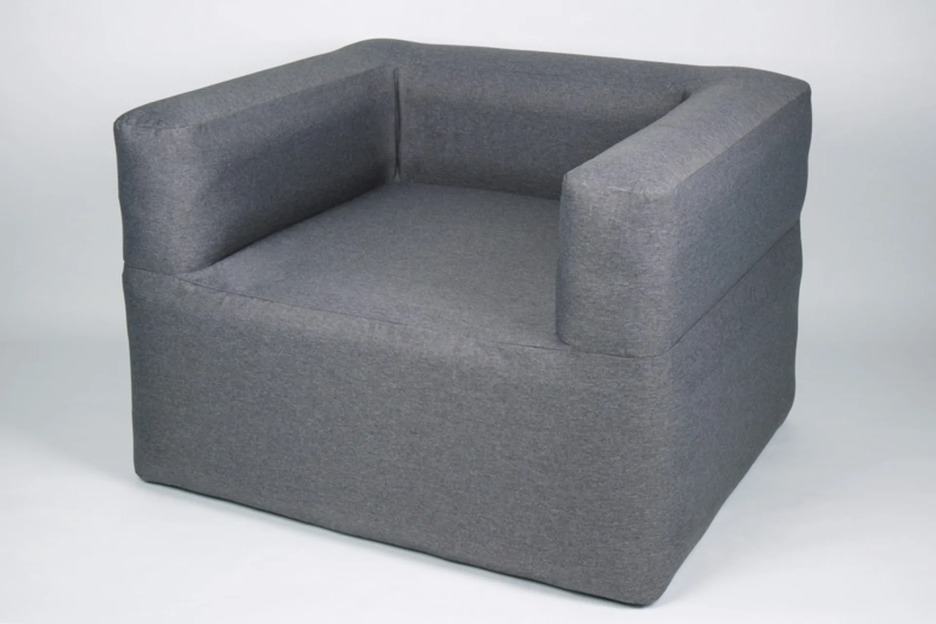 Aufblasbarer Sessel - Grau meliert