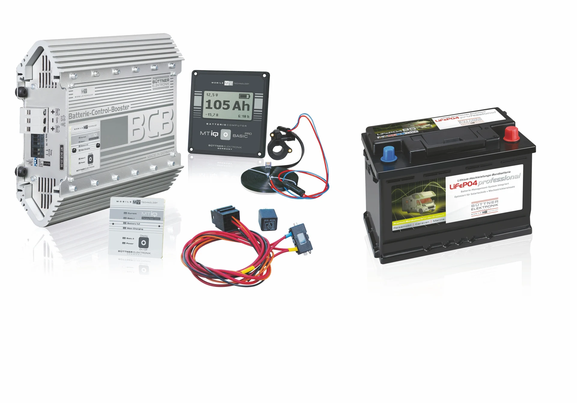 Lithium- Batterie- Power- Set 1 Büttner Elektronik Lithium- Batterie- Power- Set 1 Büttner Elektronik