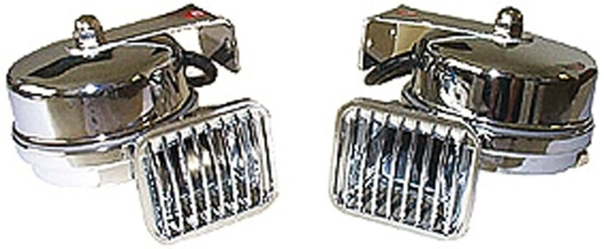 Doppelhorn, elektromagn., 12 V verchr. 12 V 410/500 Hz 130 W 2-polig STARK Doppelhorn, elektromagn., 12 V verchr. 12 V 410/500 Hz 130 W 2-polig STARK