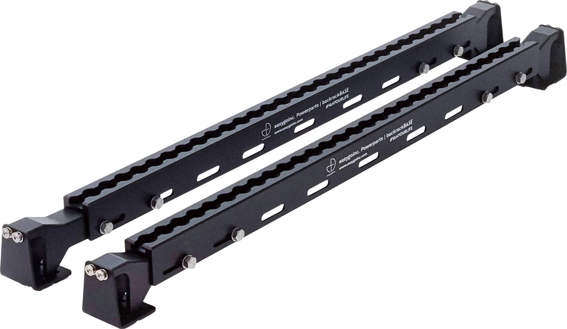 easygoinc. Heckträgererweiterung backrackBASE für Fahrradträger Logo