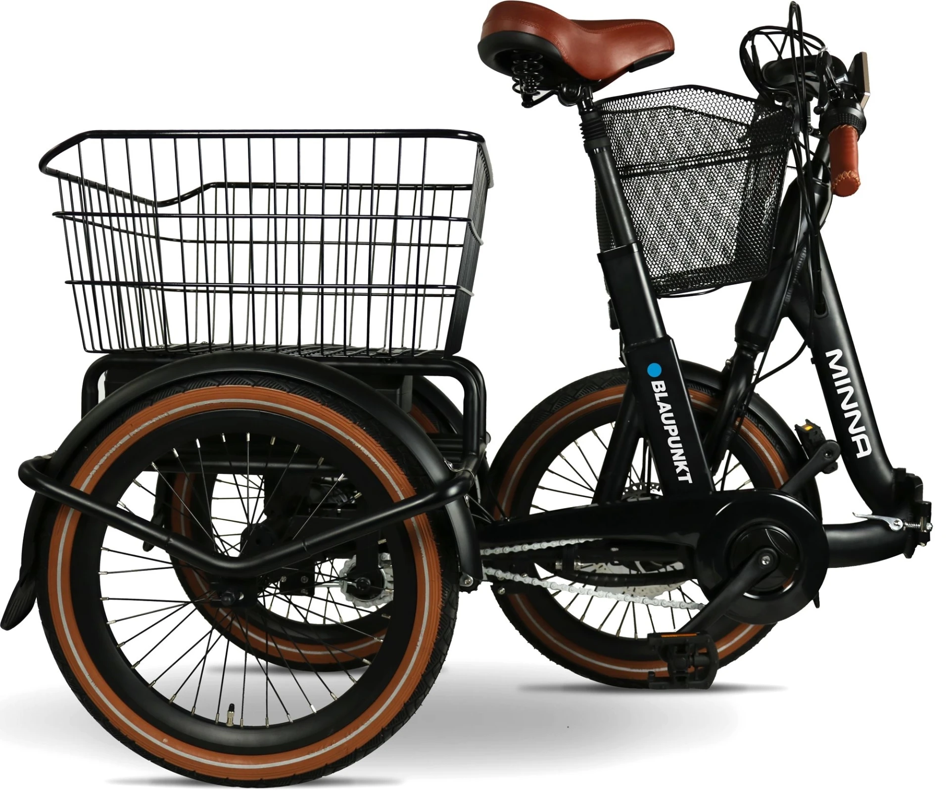 Blaupunkt E-Trike / Vélo cargo électrique Minna Blaupunkt E-Trike / Vélo cargo électrique Minna