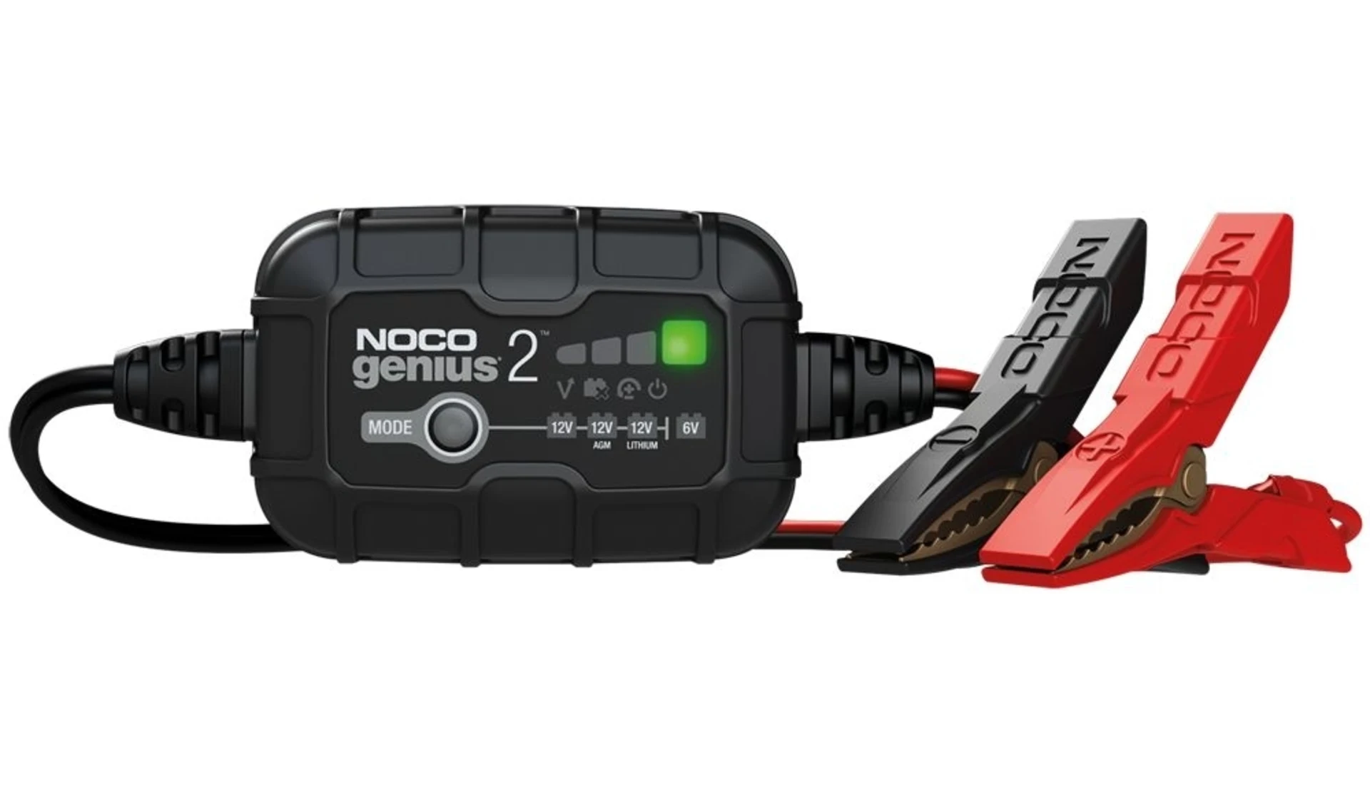 NOCO - Batterieladegerät 6/12 V 2 A 140 x 94 x 43 mm, auch für Lithium-Batterien NOCO - Batterieladegerät 6/12 V 2 A 140 x 94 x 43 mm, auch für Lithium-Batterien