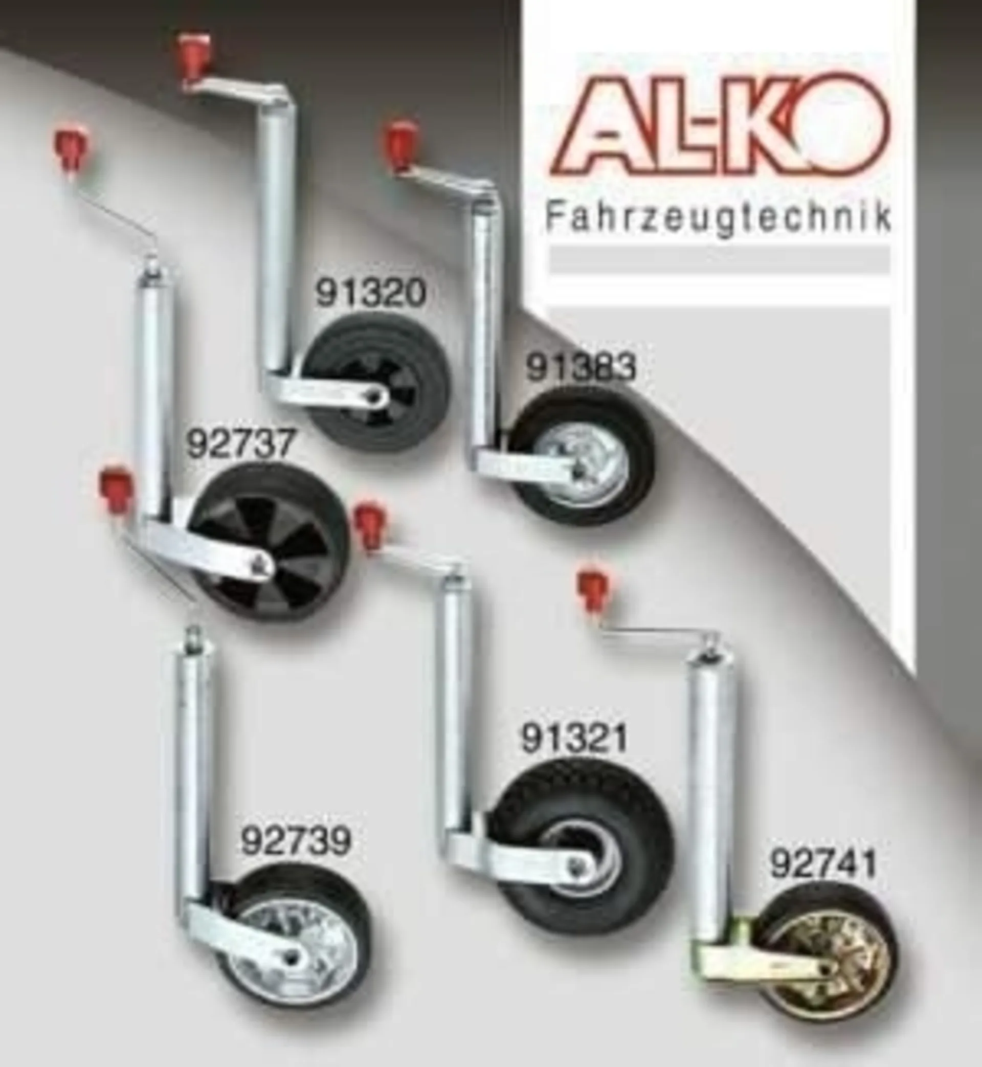 Roue d'appui avec pneus pleins, 200x50 mm, D48 mm, capacité de charge jusqu'à 300kg (statique) et 180kg (dynamique)