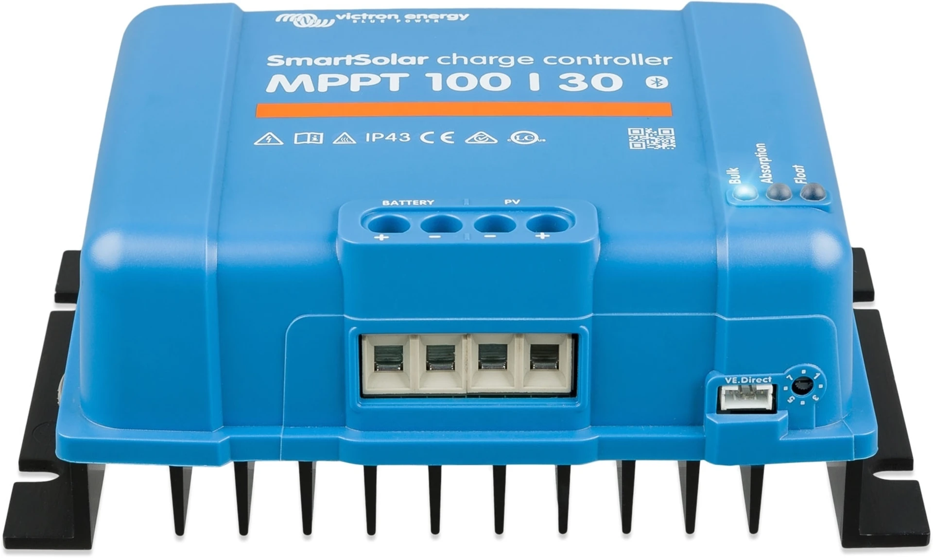 Victron SmartSolar MPPT 100/30 mit Bluetooth-Steuerung Solar-Laderegler 100 V / 30 A