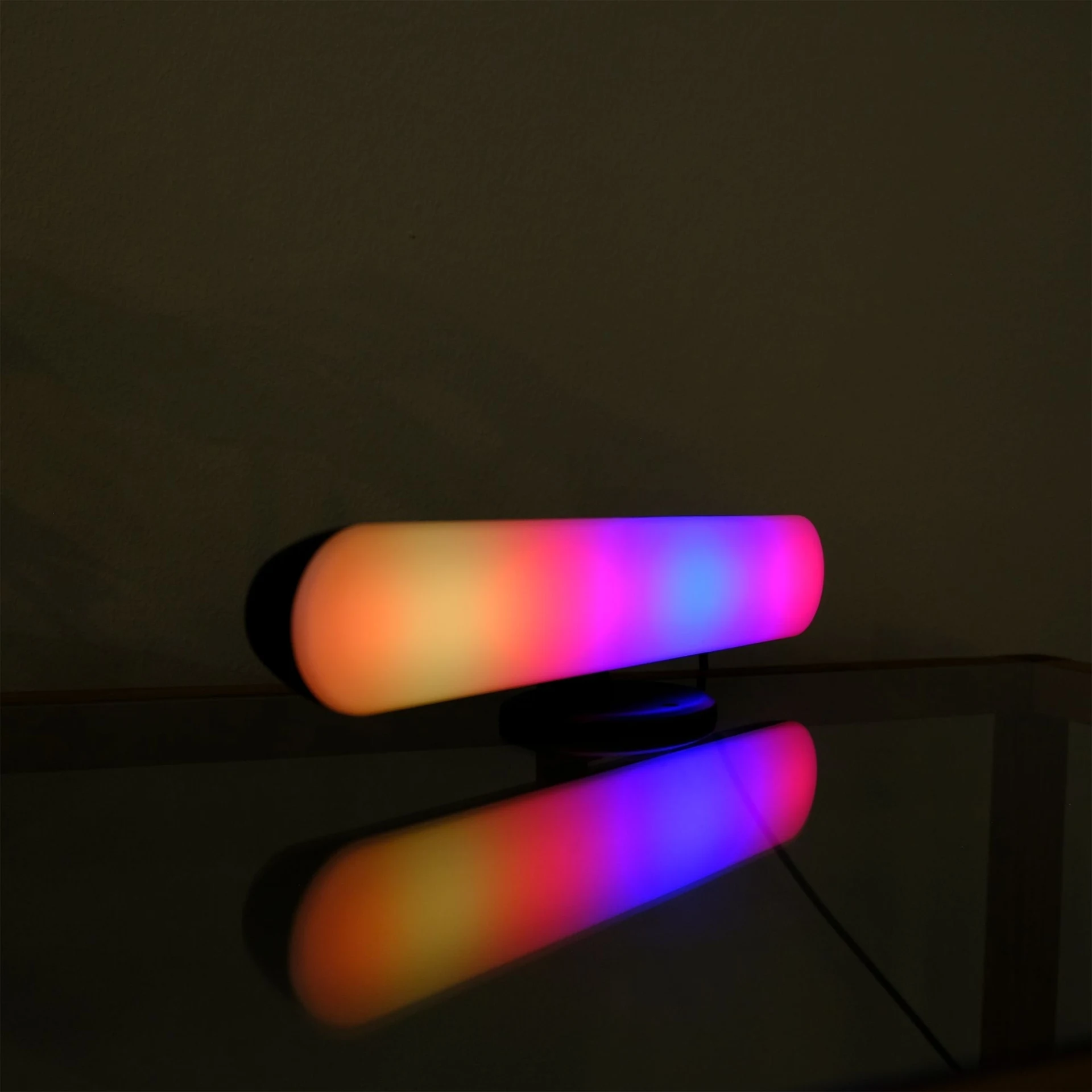 Megalight LED Lightbar Beleuchtung für TV, PC und Mobilar mit verschiedenen Farbmodi 2 Meter